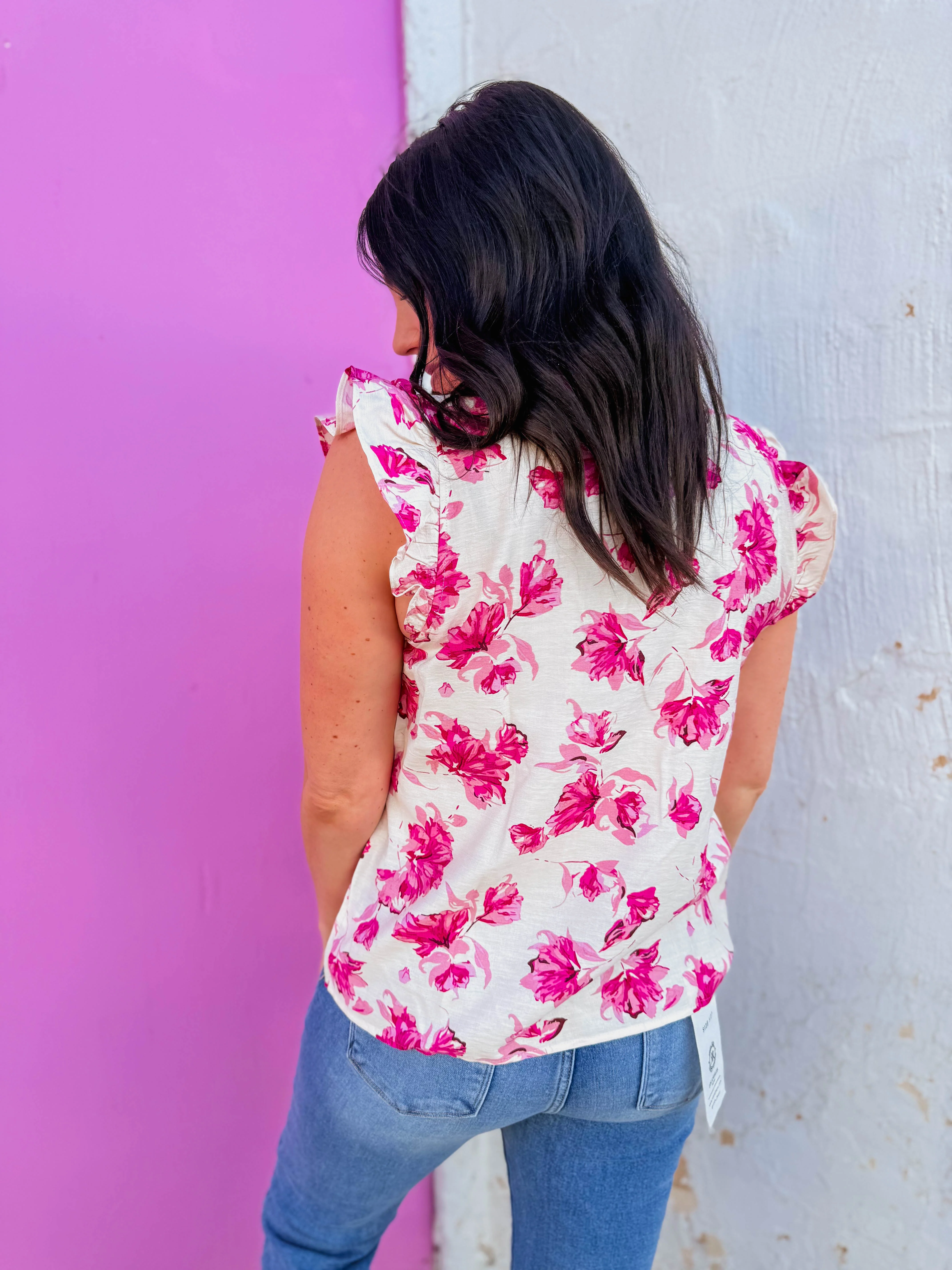 Clara Floral Top - Image 6