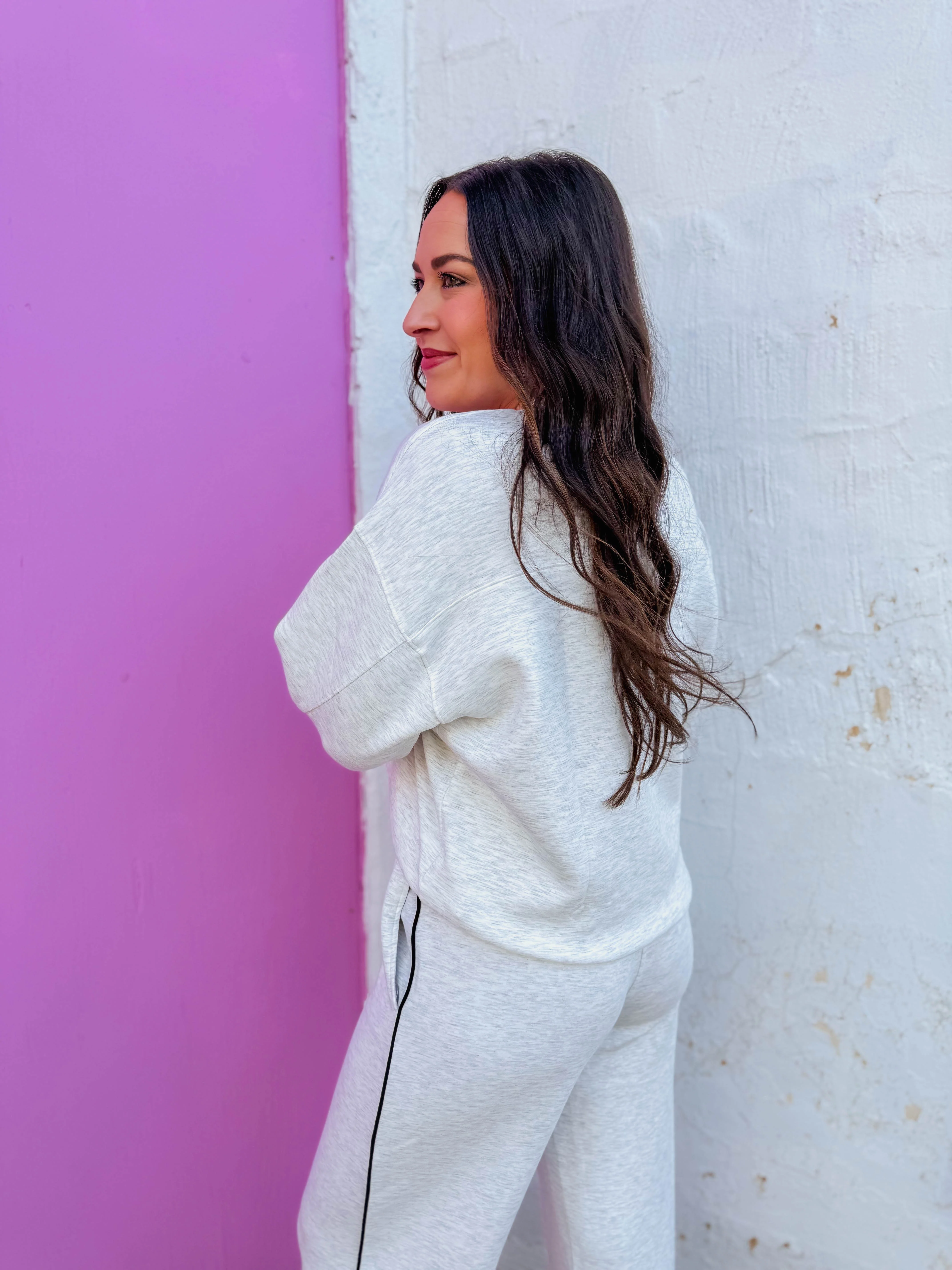 Cloud Nine Mock Neck Sweatshirt - Image 6