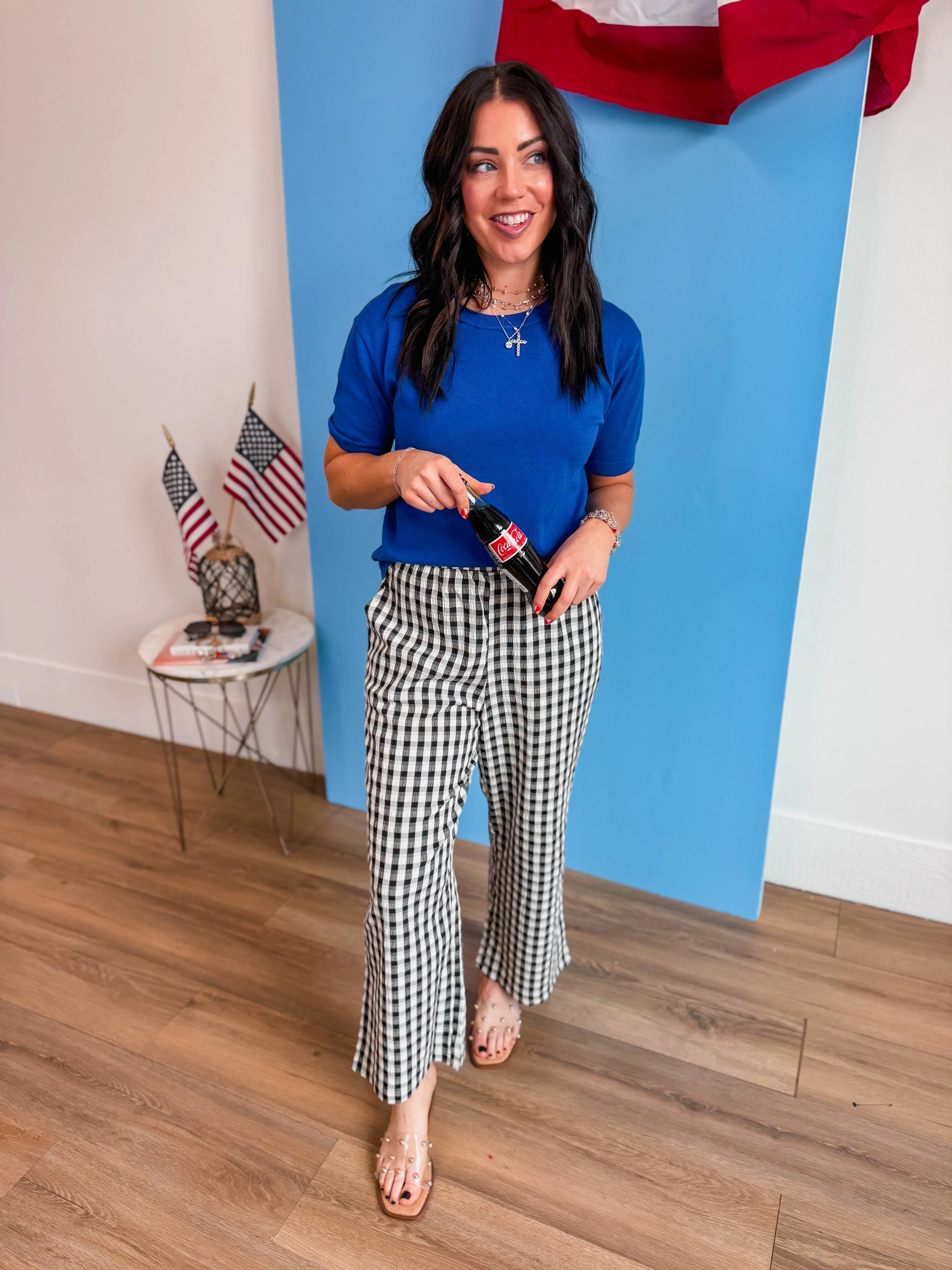 Collins Gingham Pants - Image 4