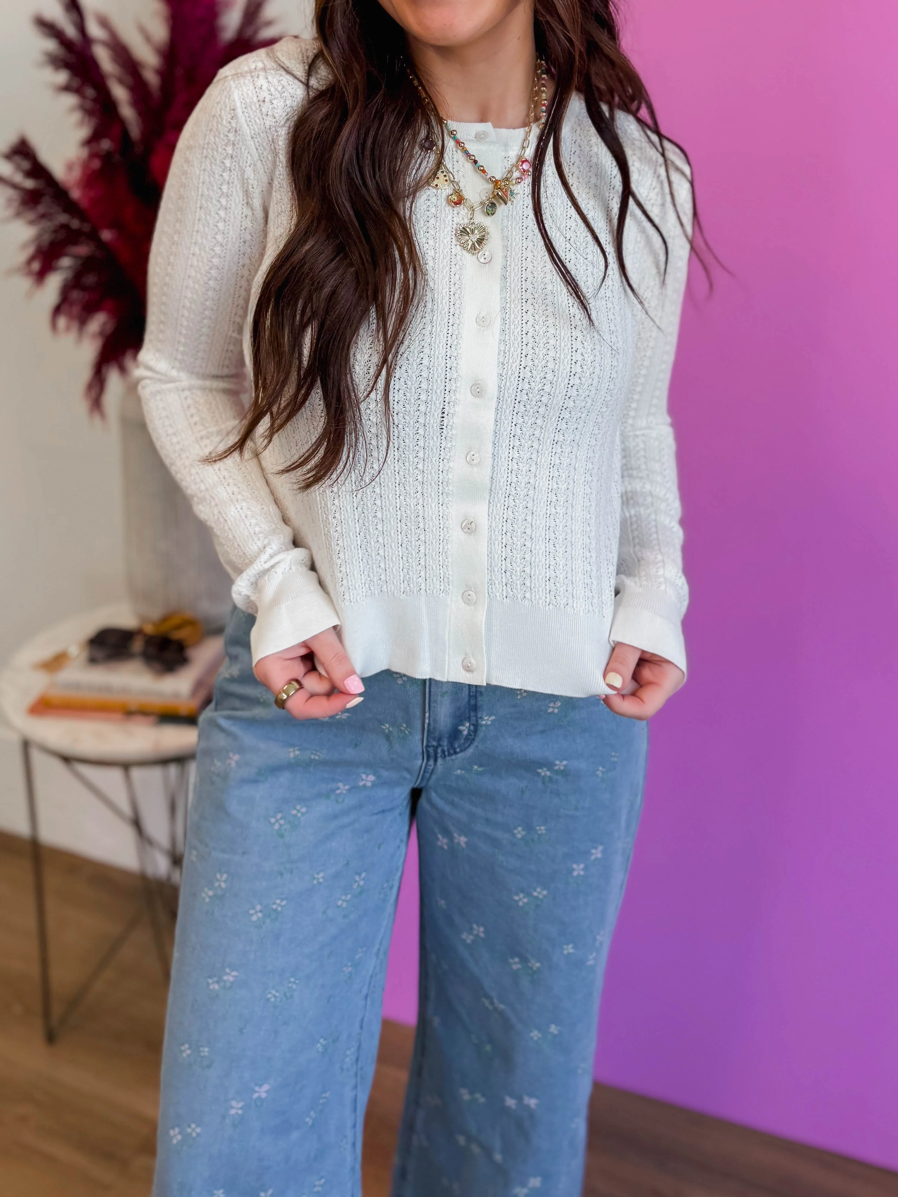 Corrine Cardigan-Ivory - Image 6