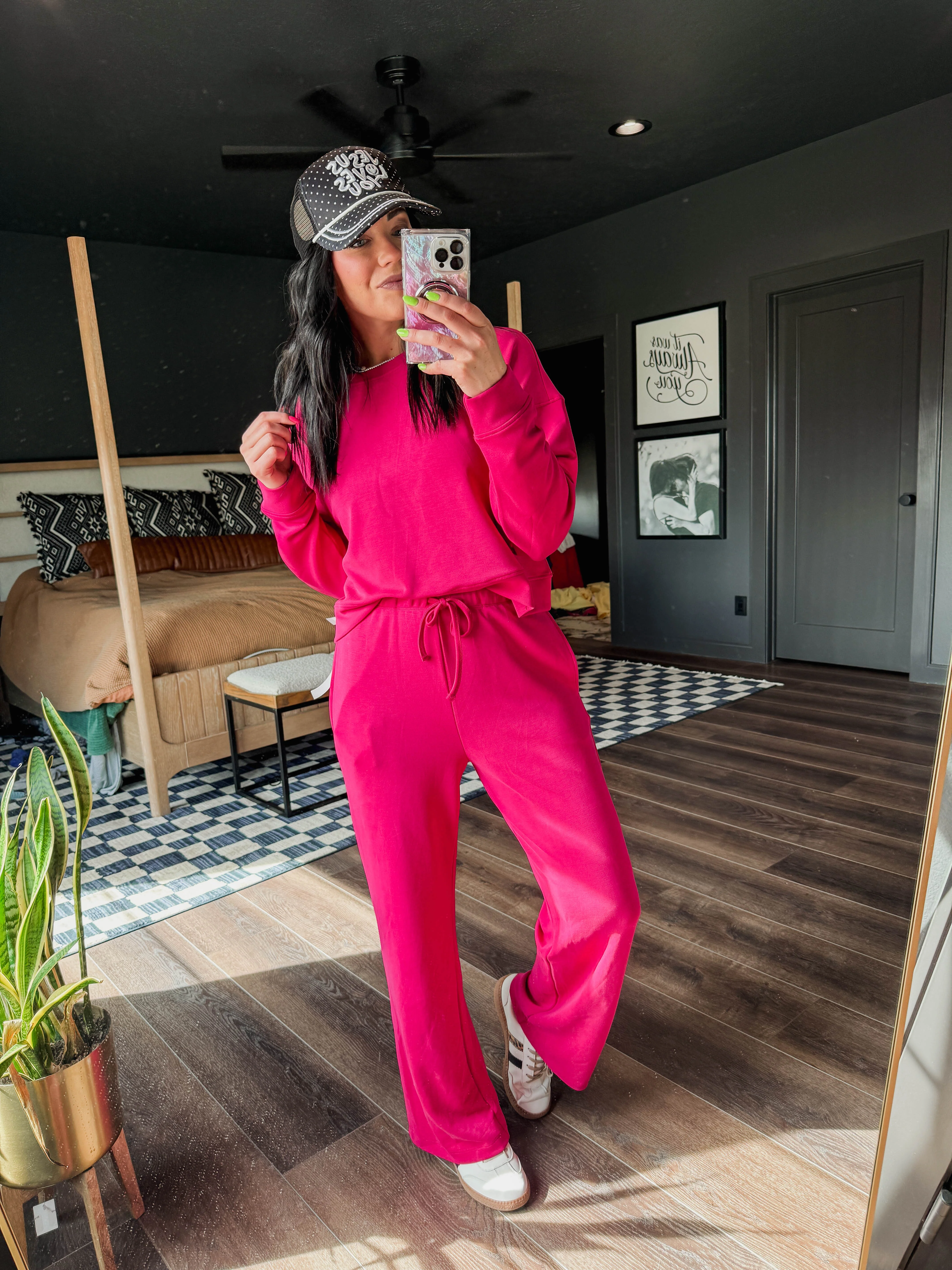 Cozy Core Pants-Plum Pink - Image 4