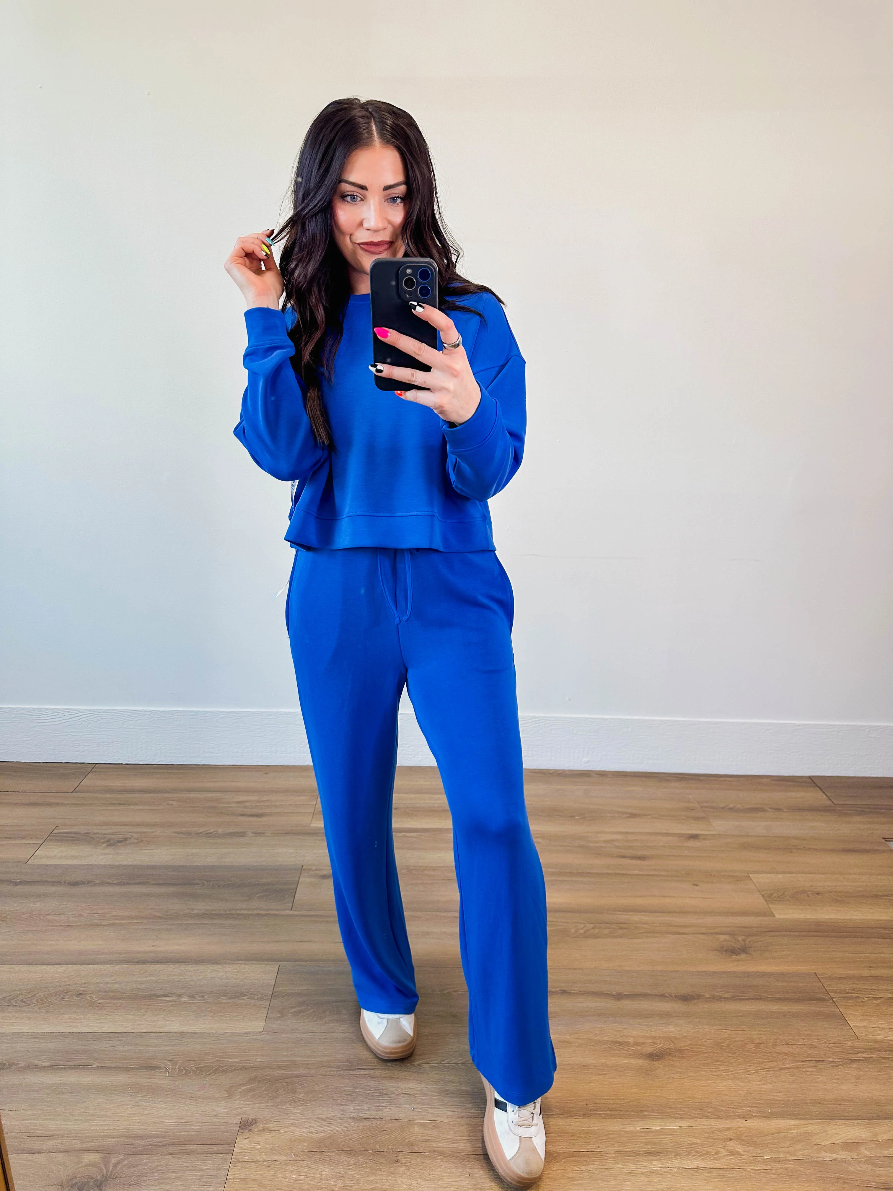 Cozy Core Pullover-Deep Indigo - Image 4