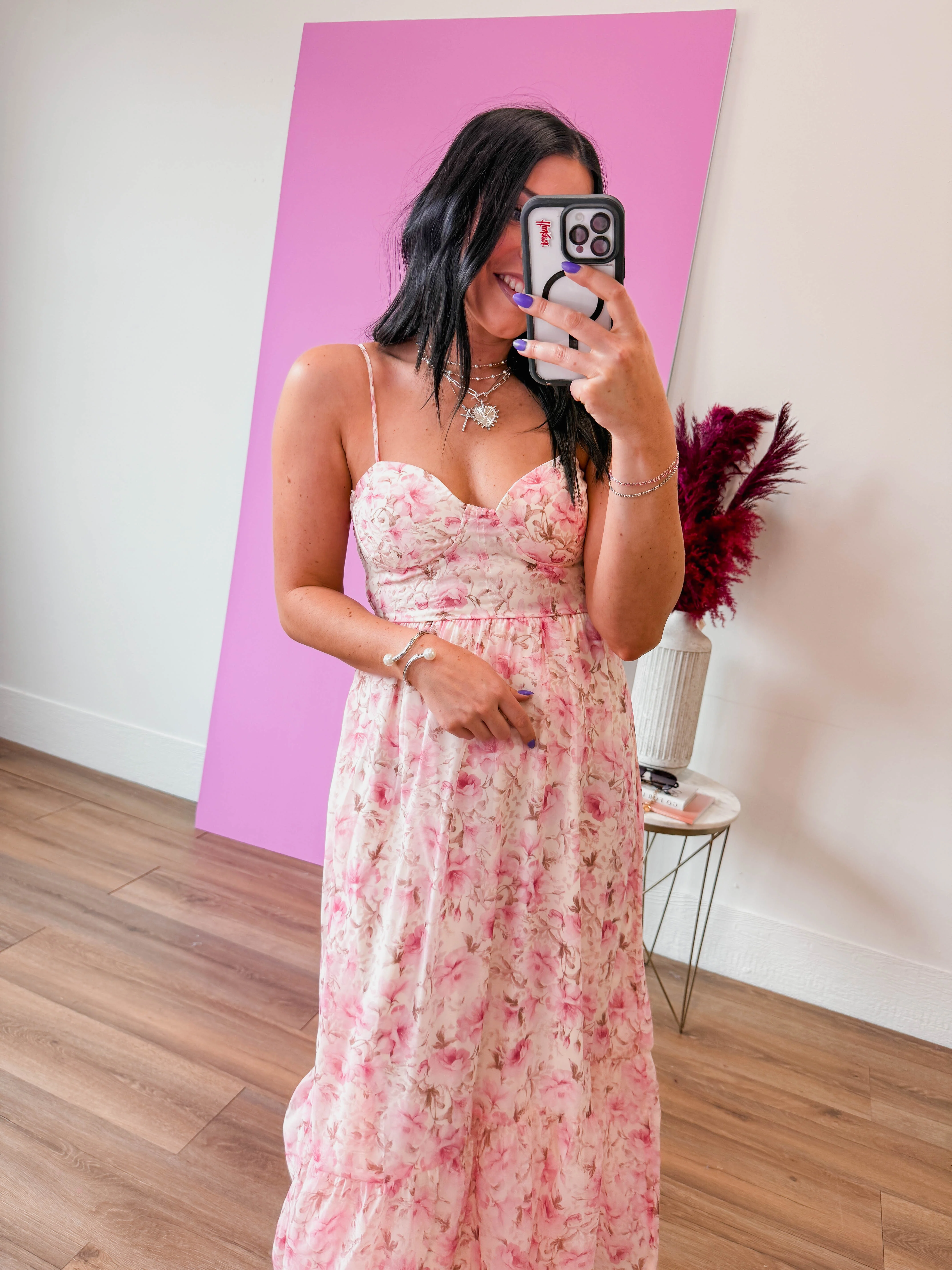 Daphne Floral Maxi Dress - Image 7