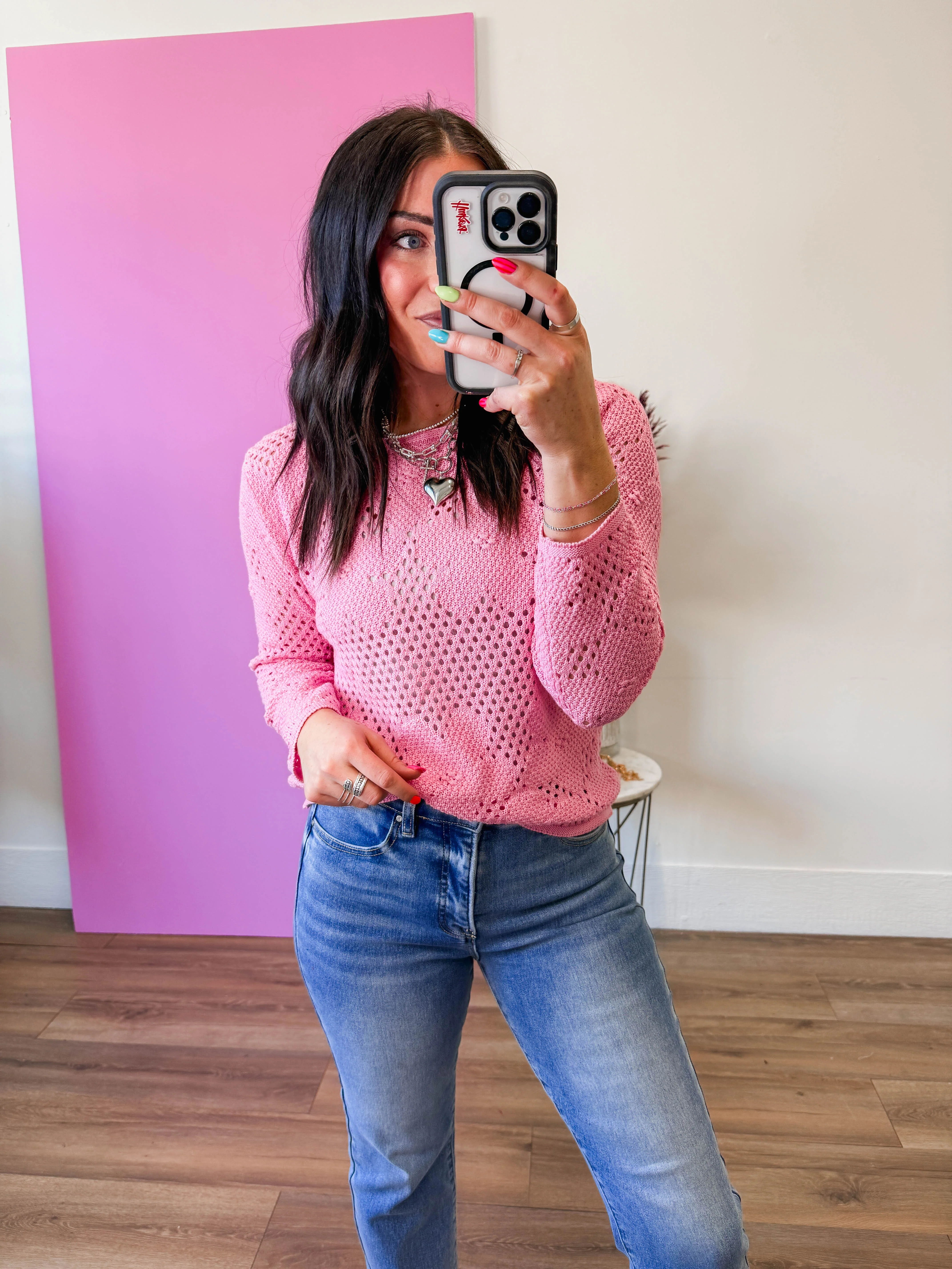 Daphne Sweater-Pink - Image 3
