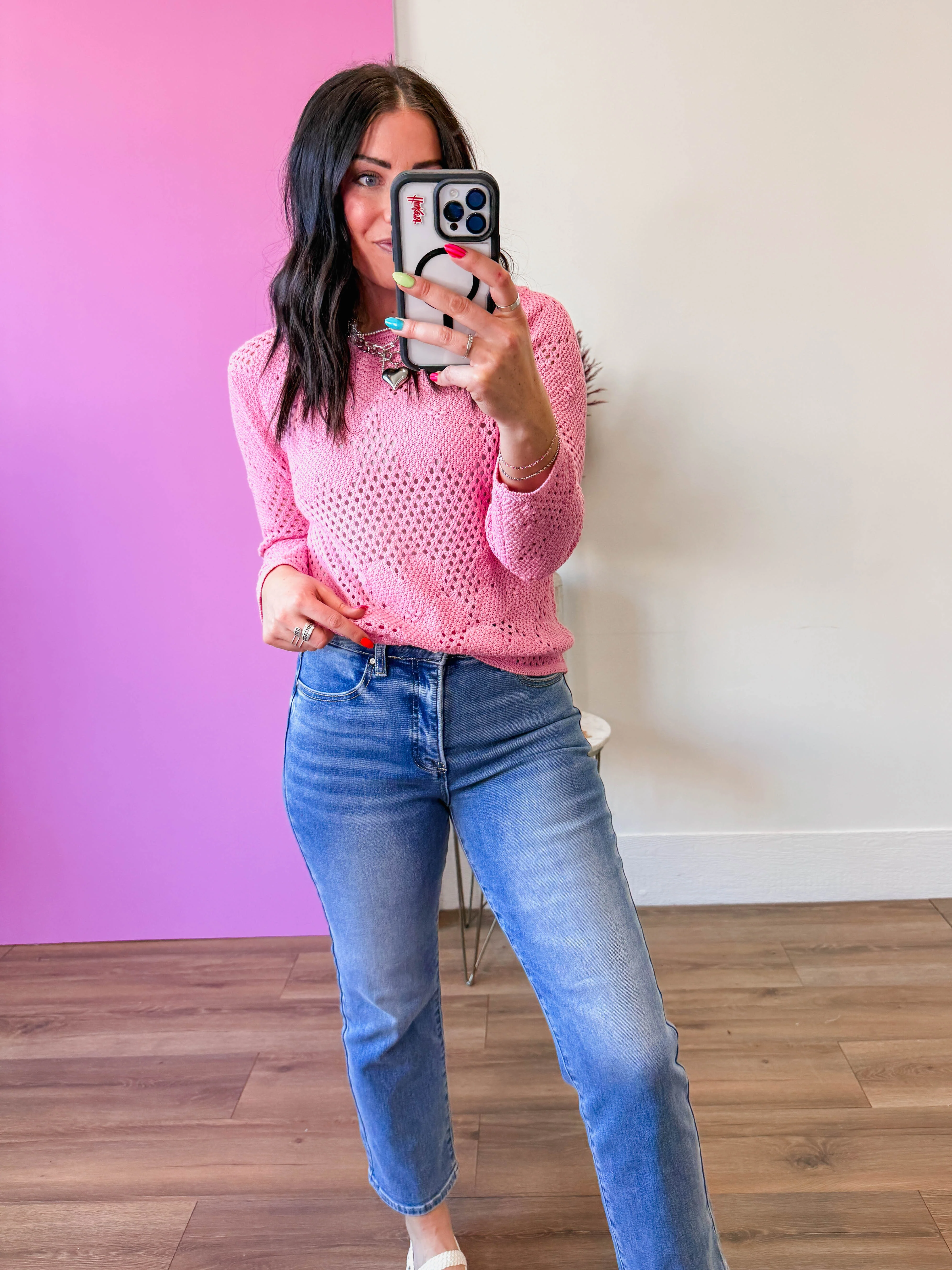 Daphne Sweater-Pink - Image 4