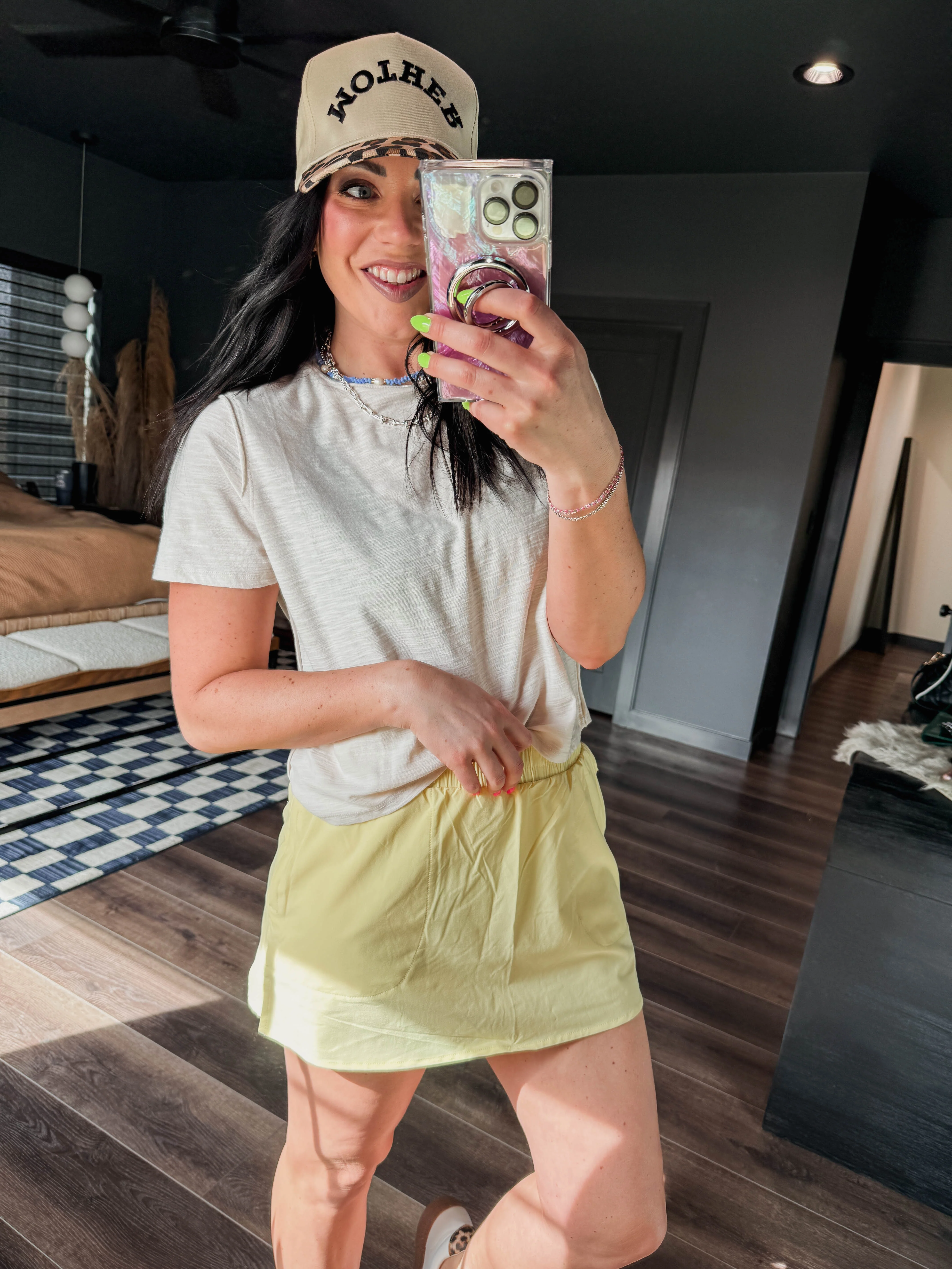Easy Energy Active Skort-Yellow Glow - Image 14