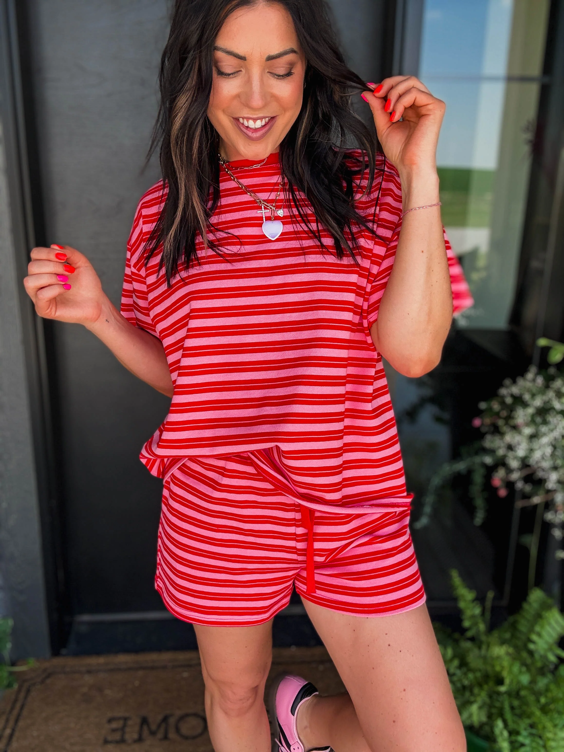 Easygoing Striped Tee