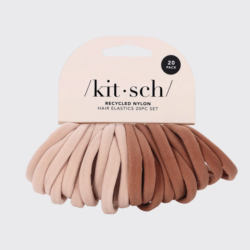 Eco-Friendly Nylon Elastics 20pc Set - Blush - Image 2