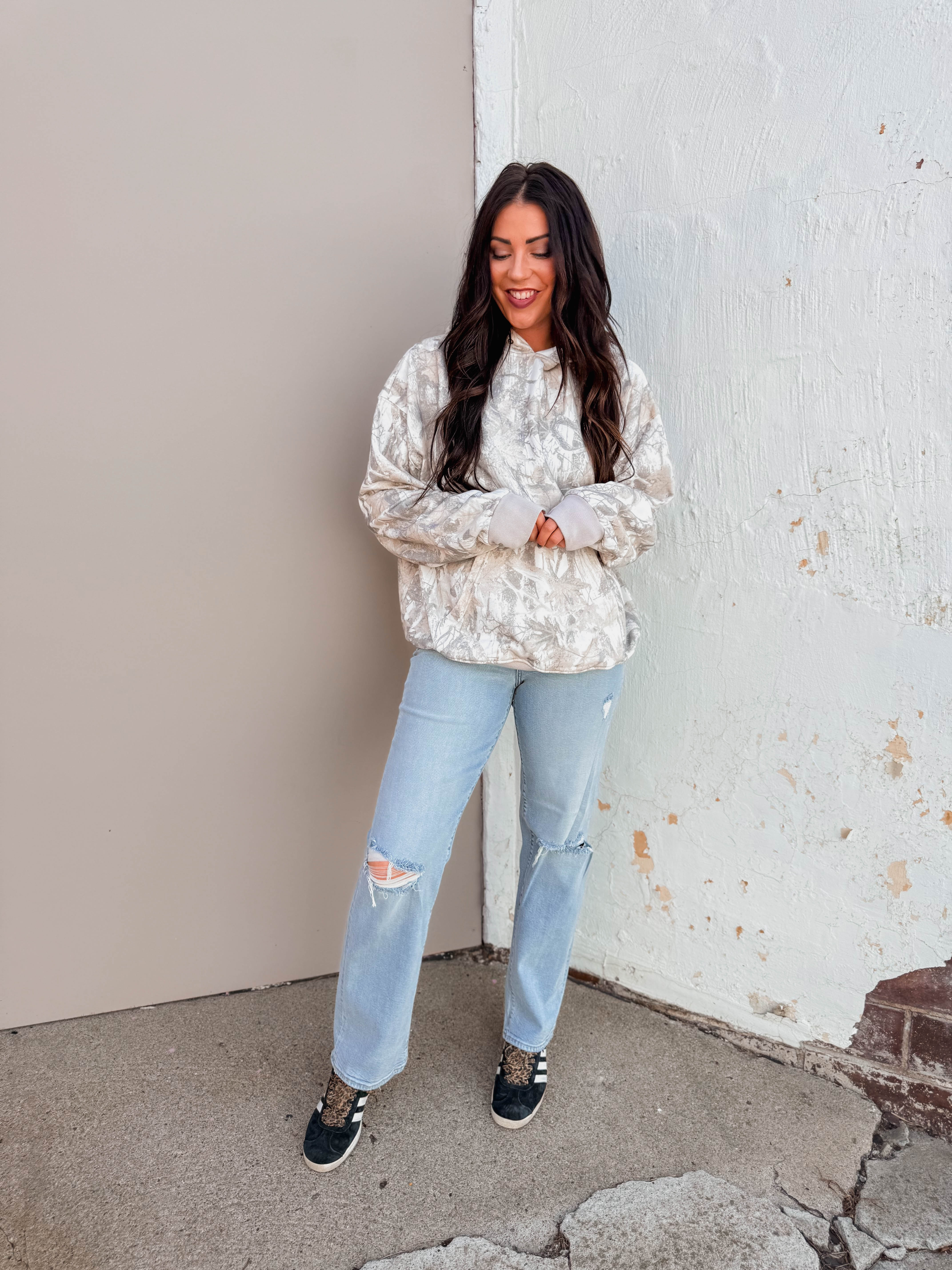 Elevated Essential Hoodie-Grey Camo - Image 18