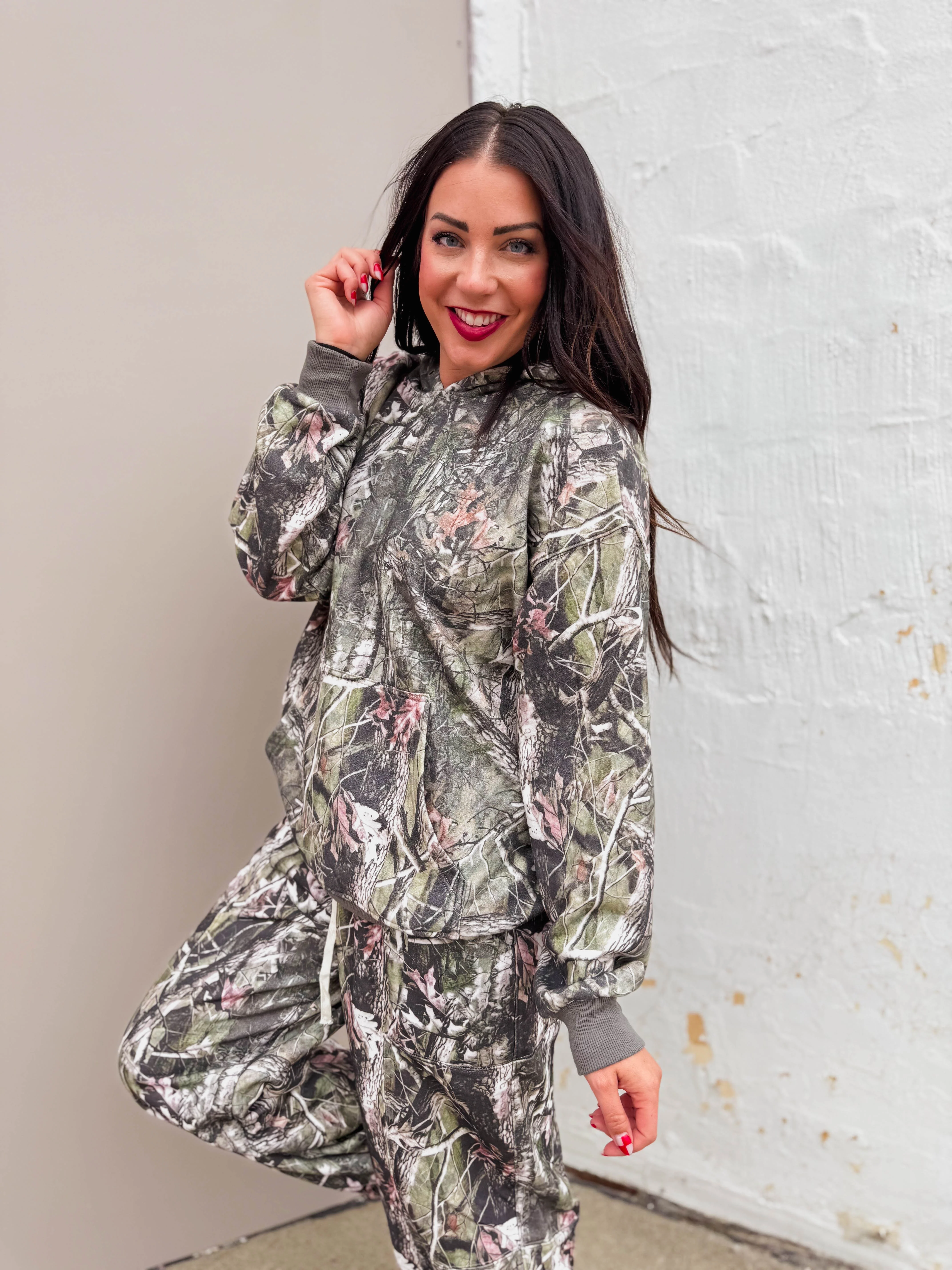Elevated Essential Hoodie-Olive Camo - Image 19