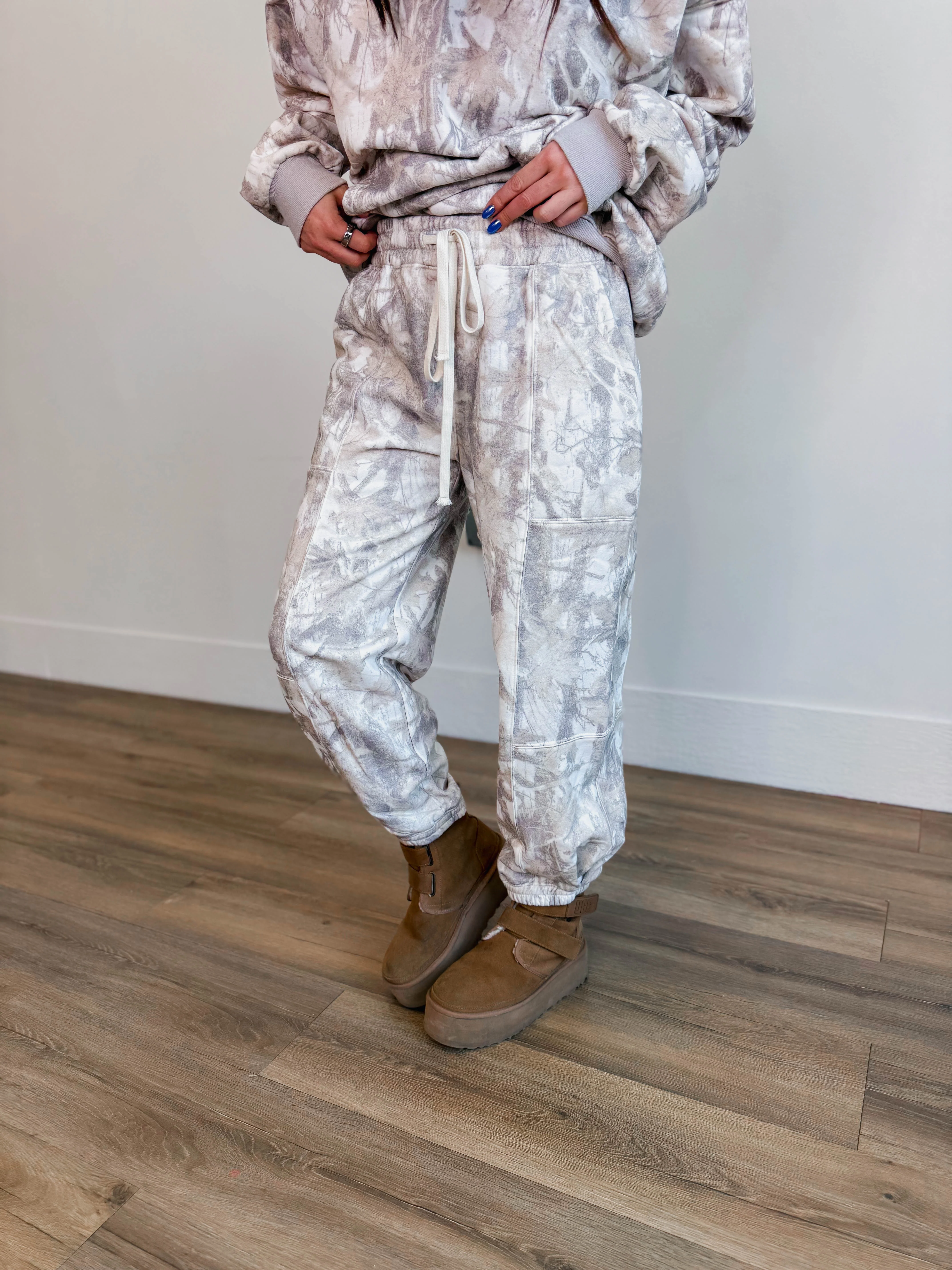 Elevated Essential Joggers-Grey Camo - Image 4