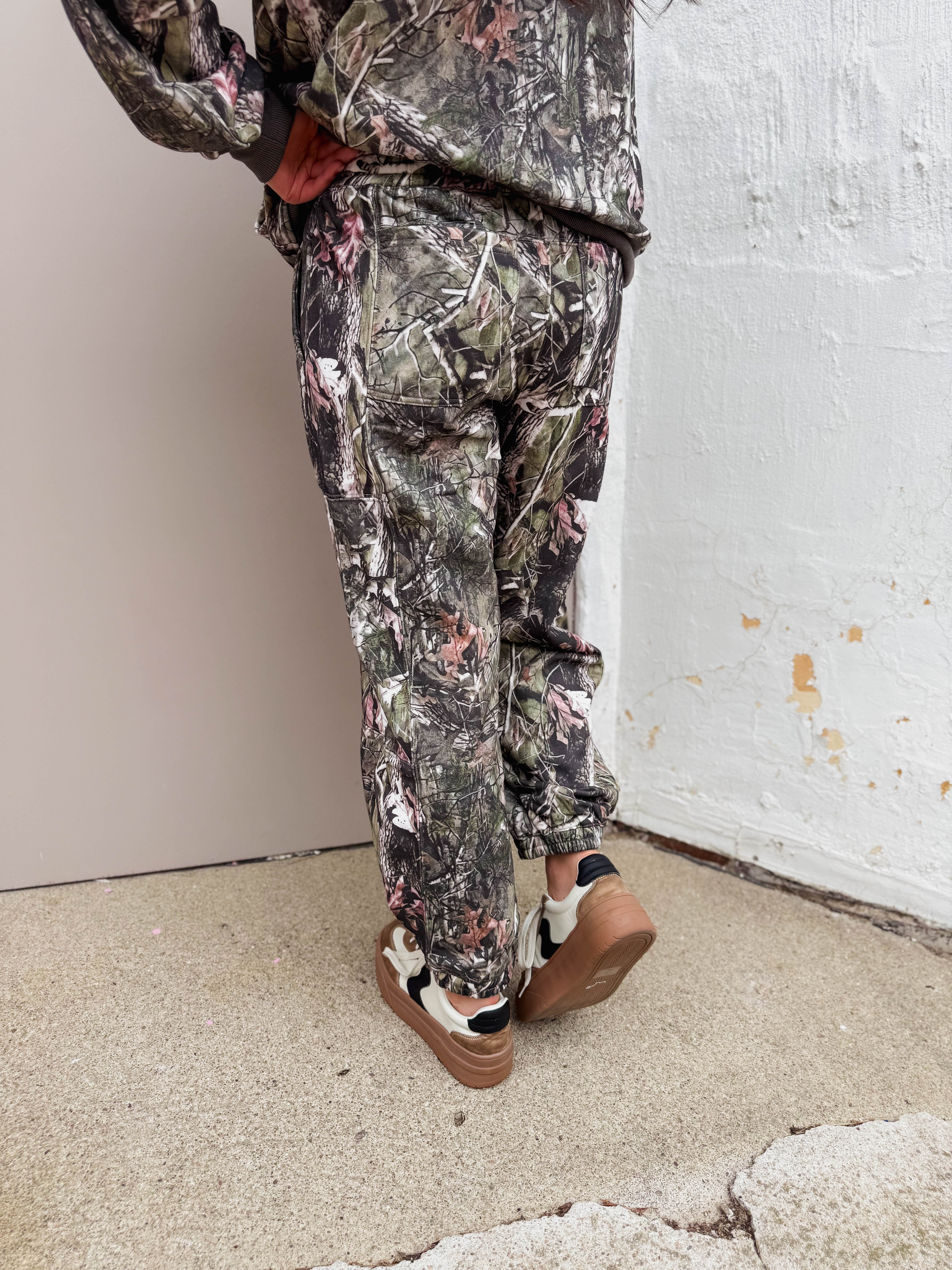 Elevated Essential Joggers-Olive Camo - Image 5