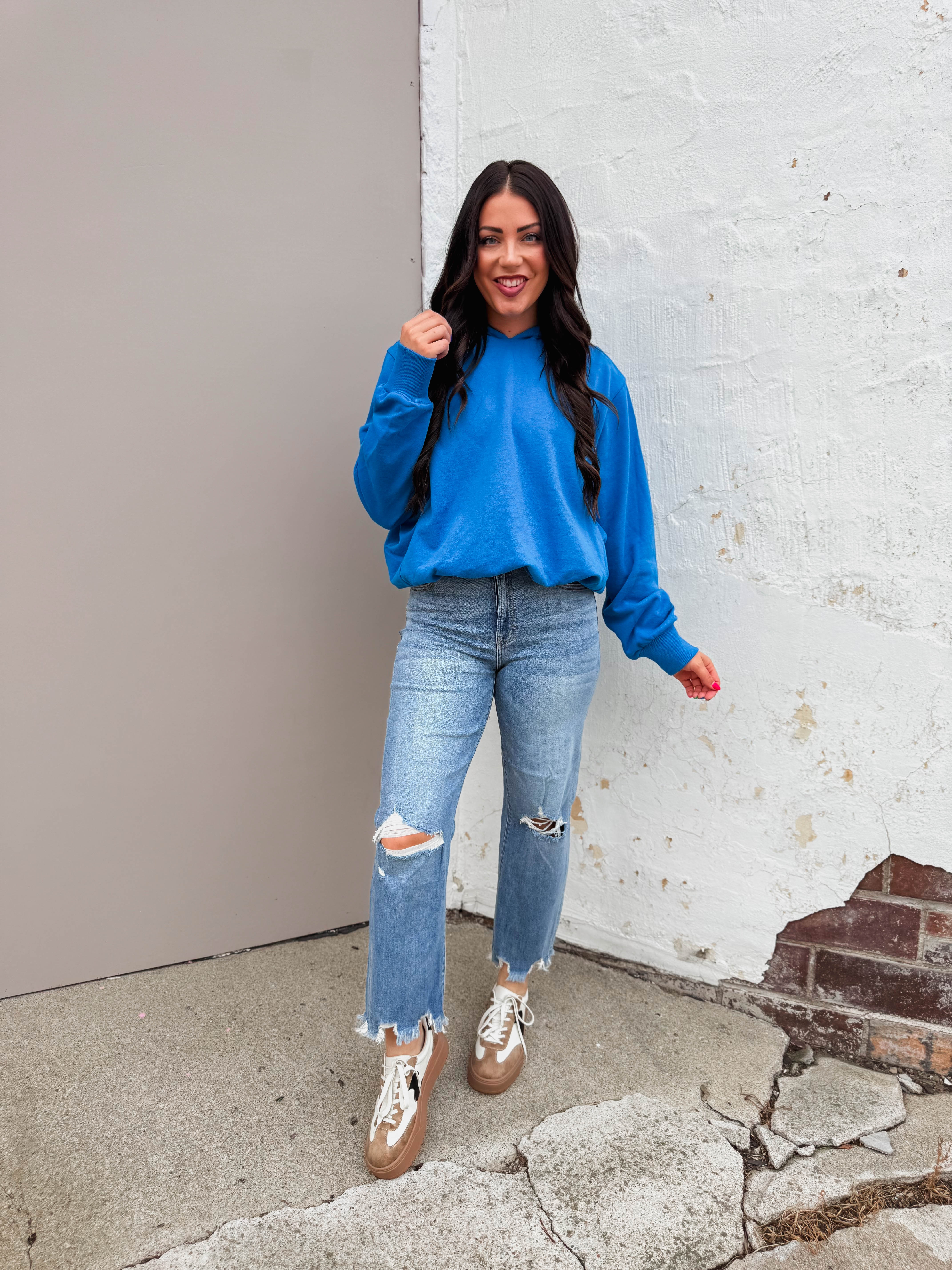Ella High Rise Wide Straight Leg Denim-Hidden - Image 10
