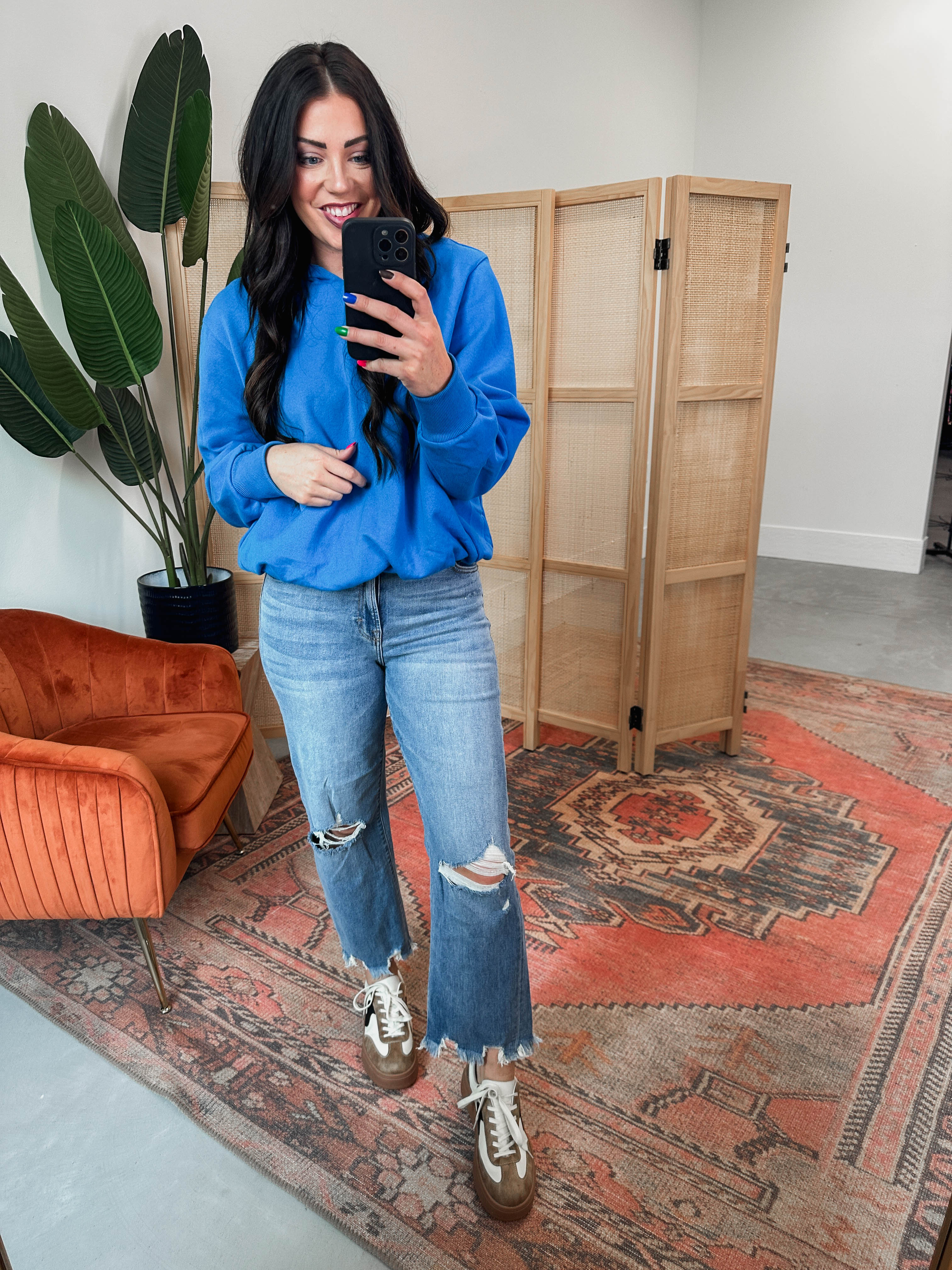 Ella High Rise Wide Straight Leg Denim-Hidden - Image 3