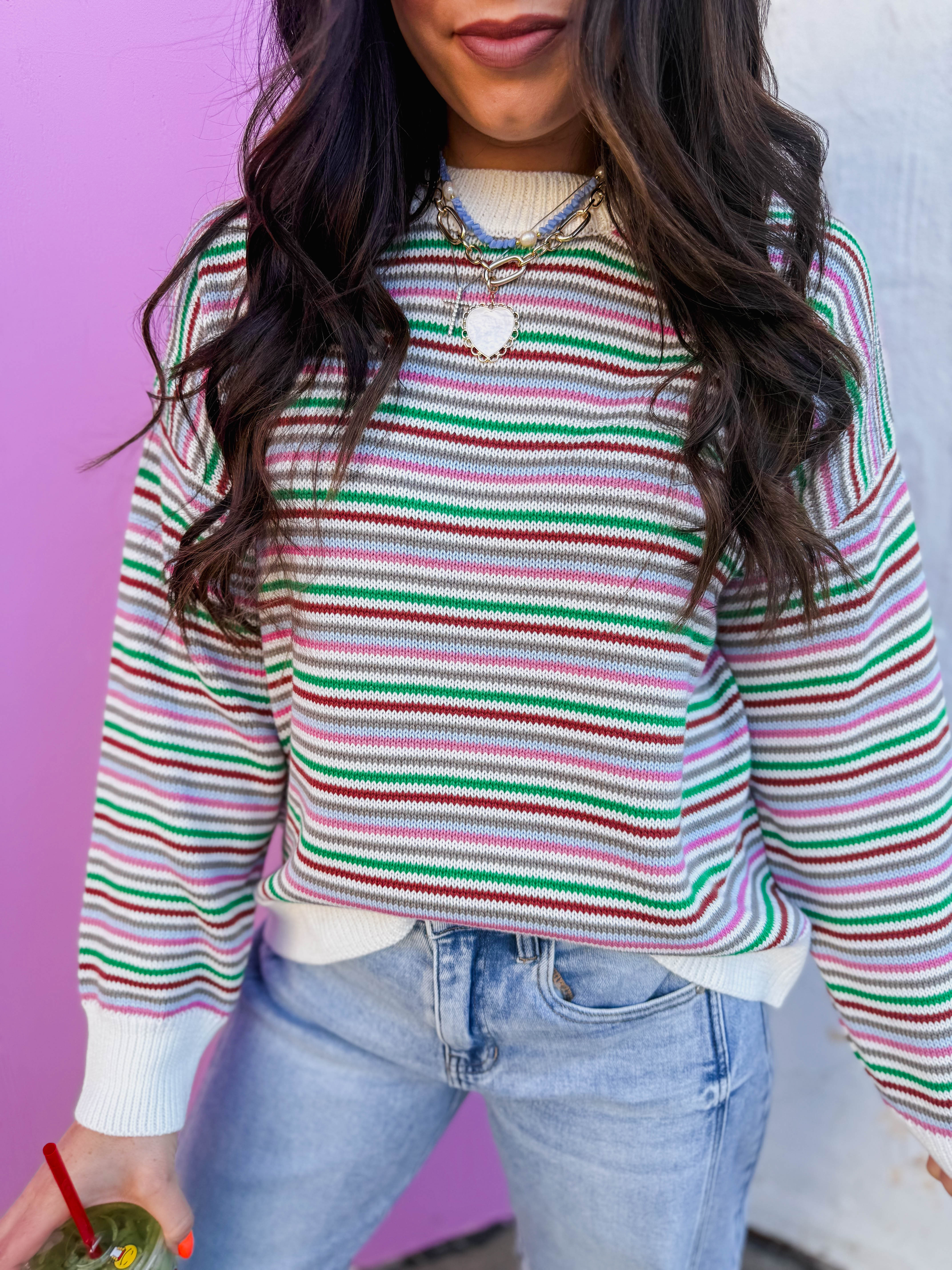 Emily Striped Sweater - Image 10