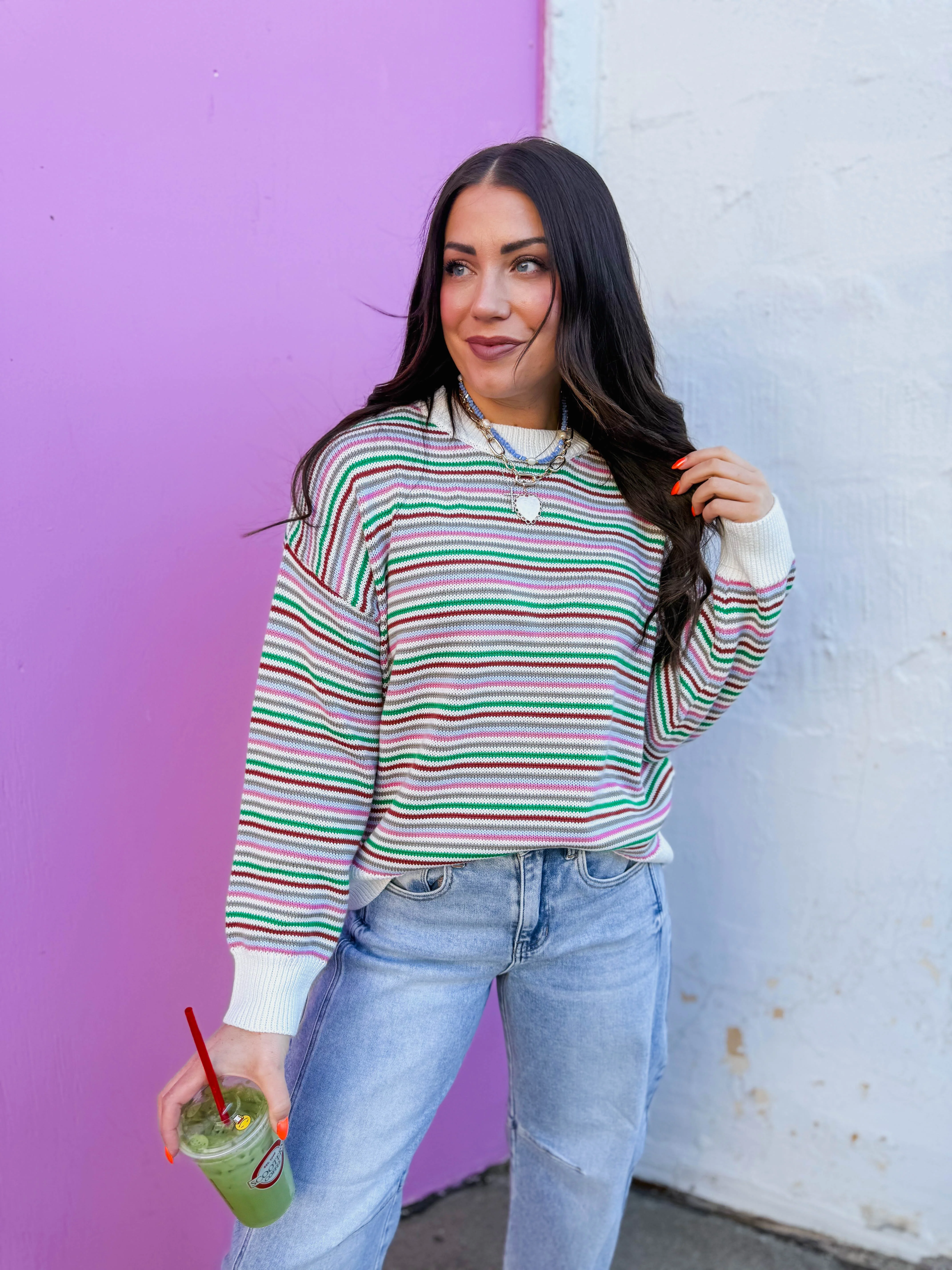 Emily Striped Sweater - Image 6