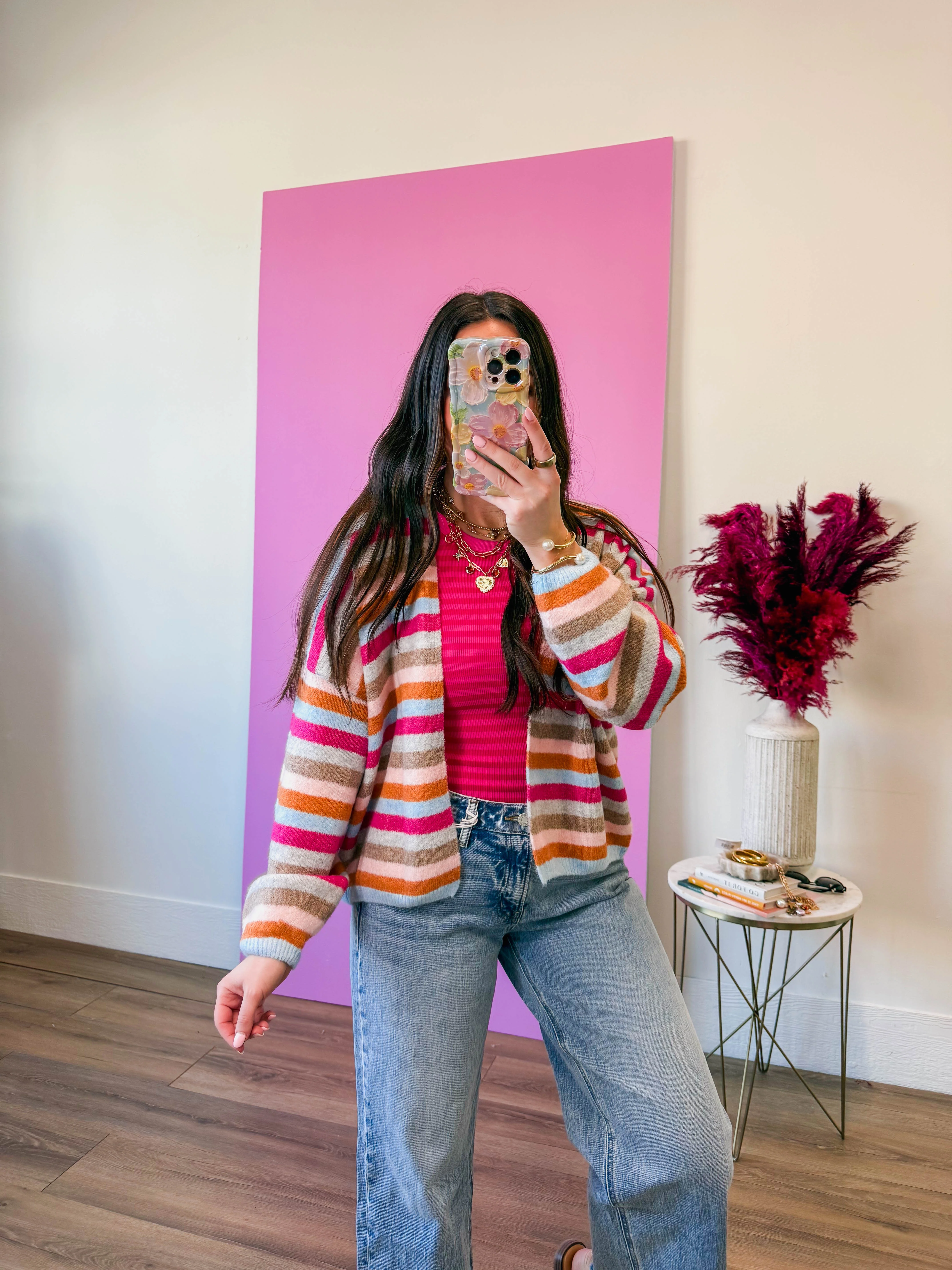 Everyday Cool Striped Cardigan - Image 13