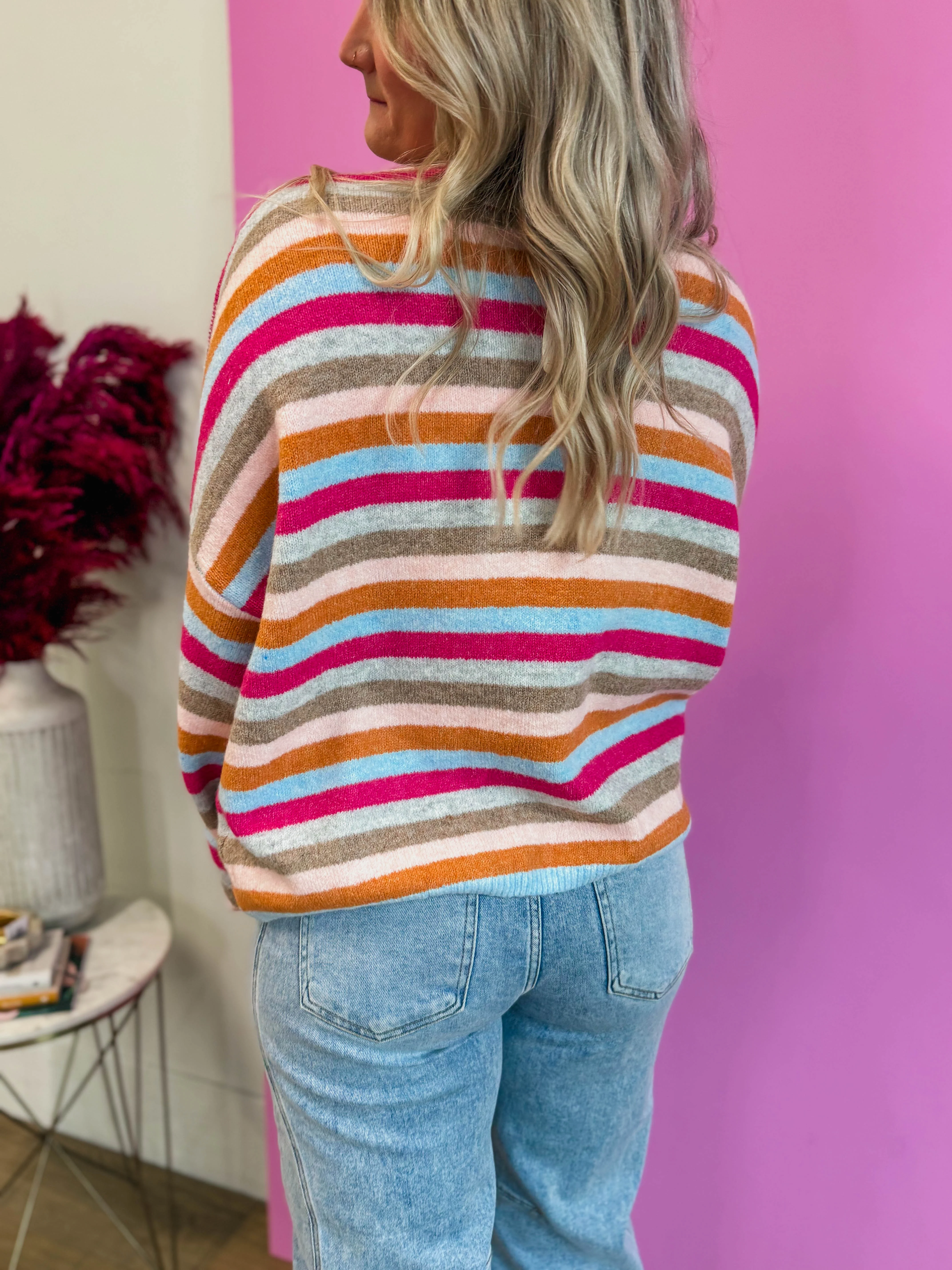 Everyday Cool Striped Cardigan - Image 23