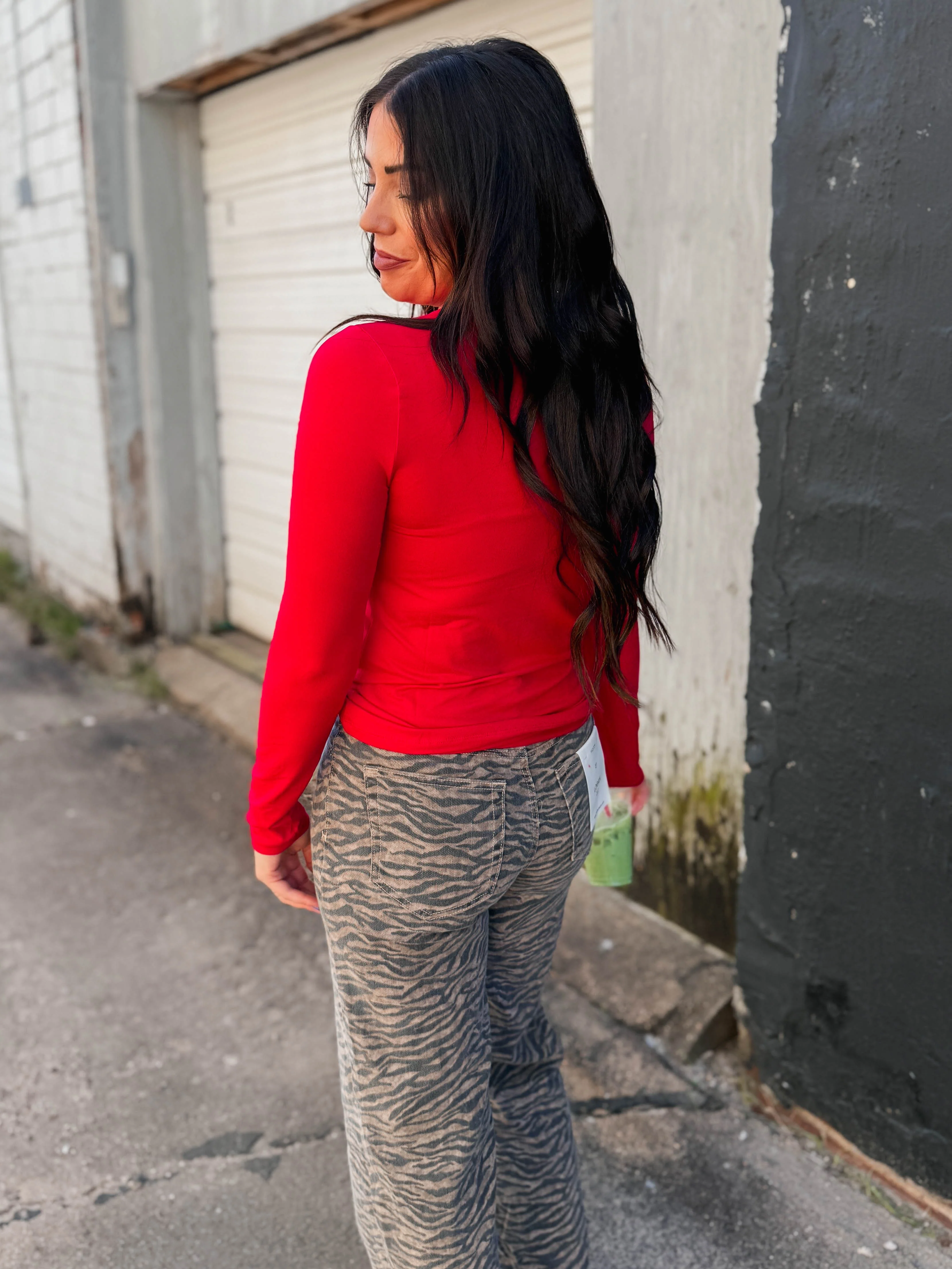 Everyday Essential Long Sleeve-Ruby - Image 6
