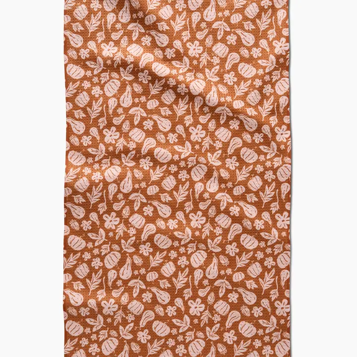 Farm Harvesting Days Tea Towel-Geometry - Image 3