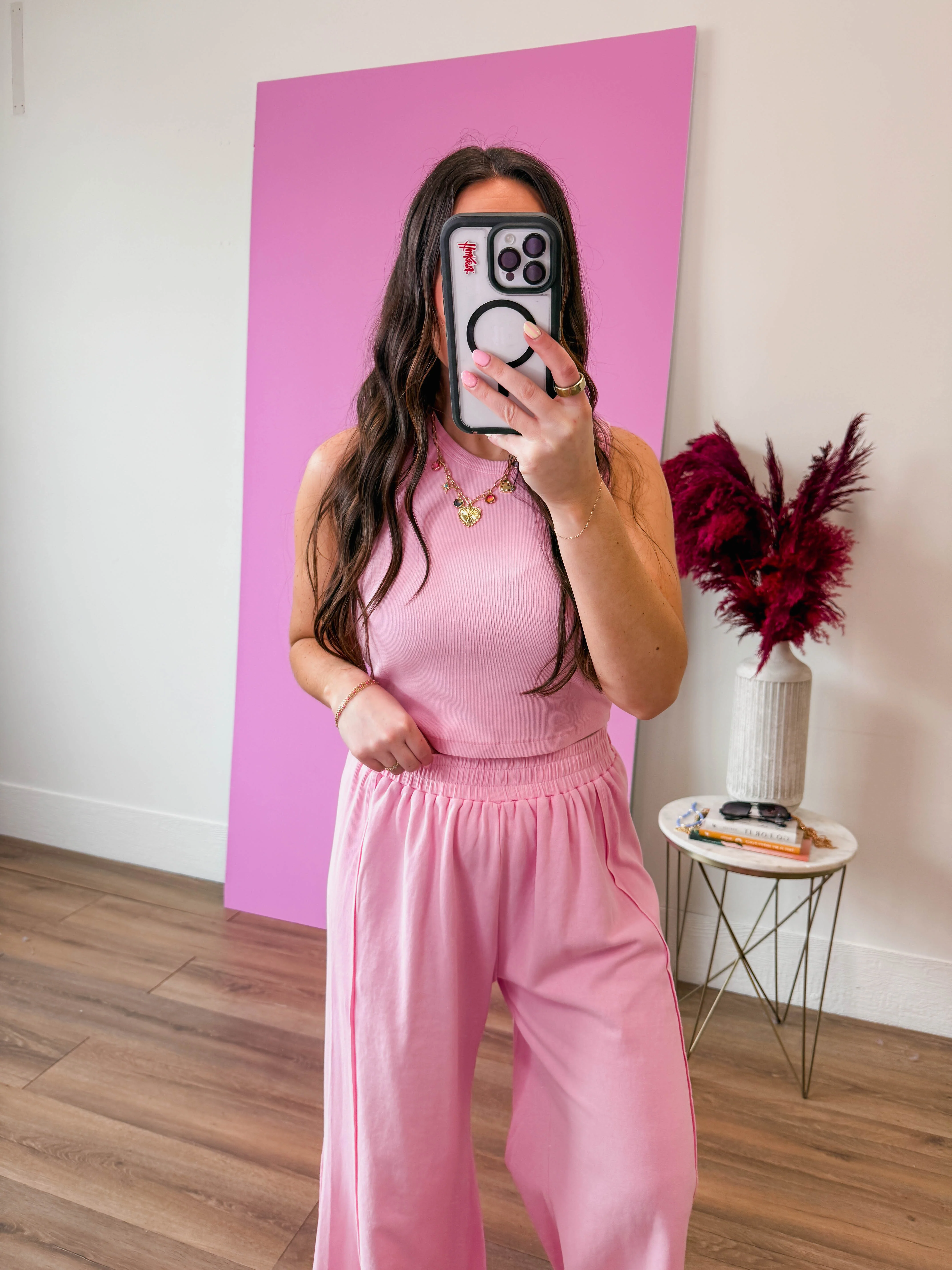 Feel Good Tank-Ballet Pink - Image 3