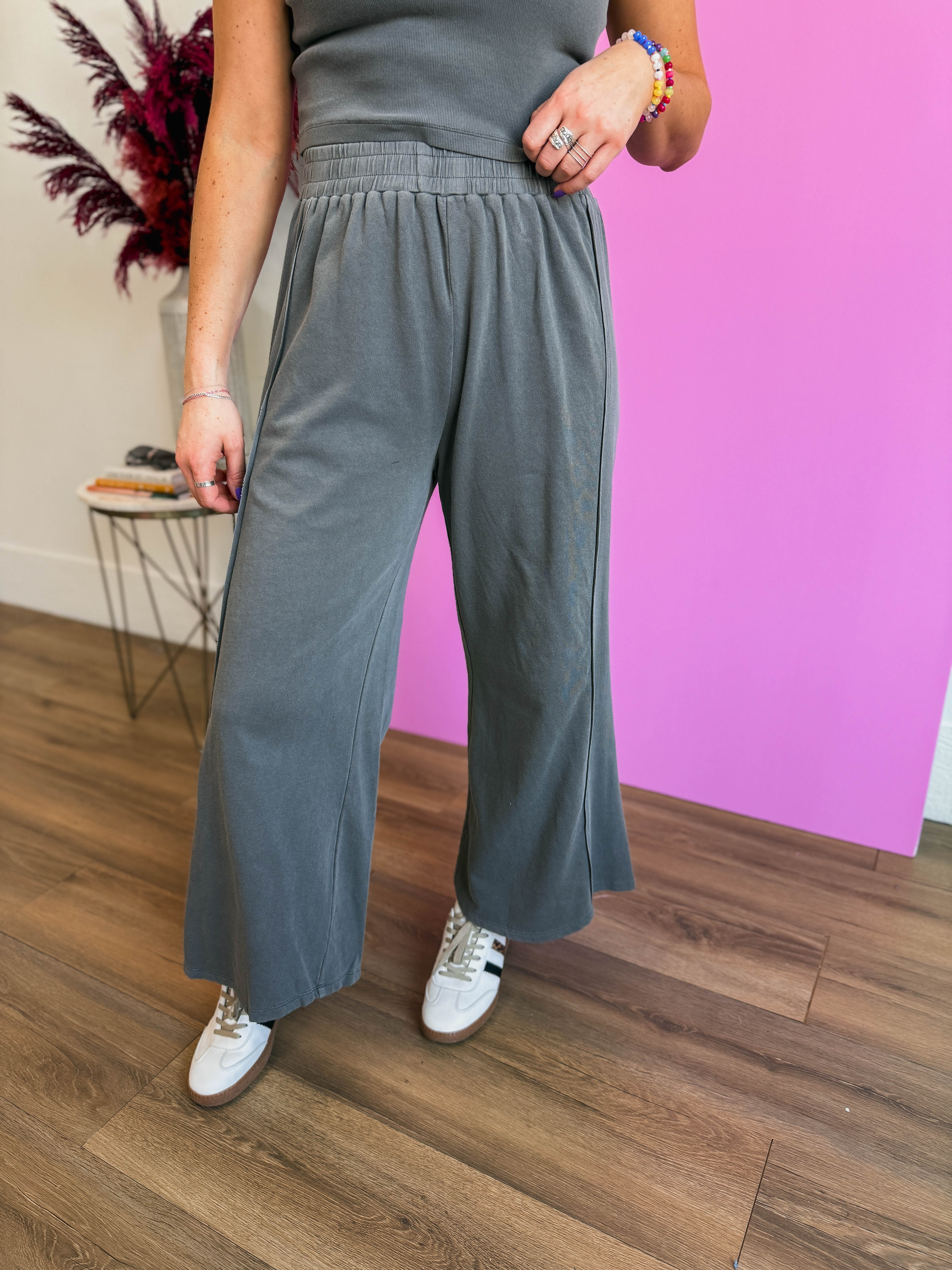 Feel Good Lounge Pants-Onyx - Image 2