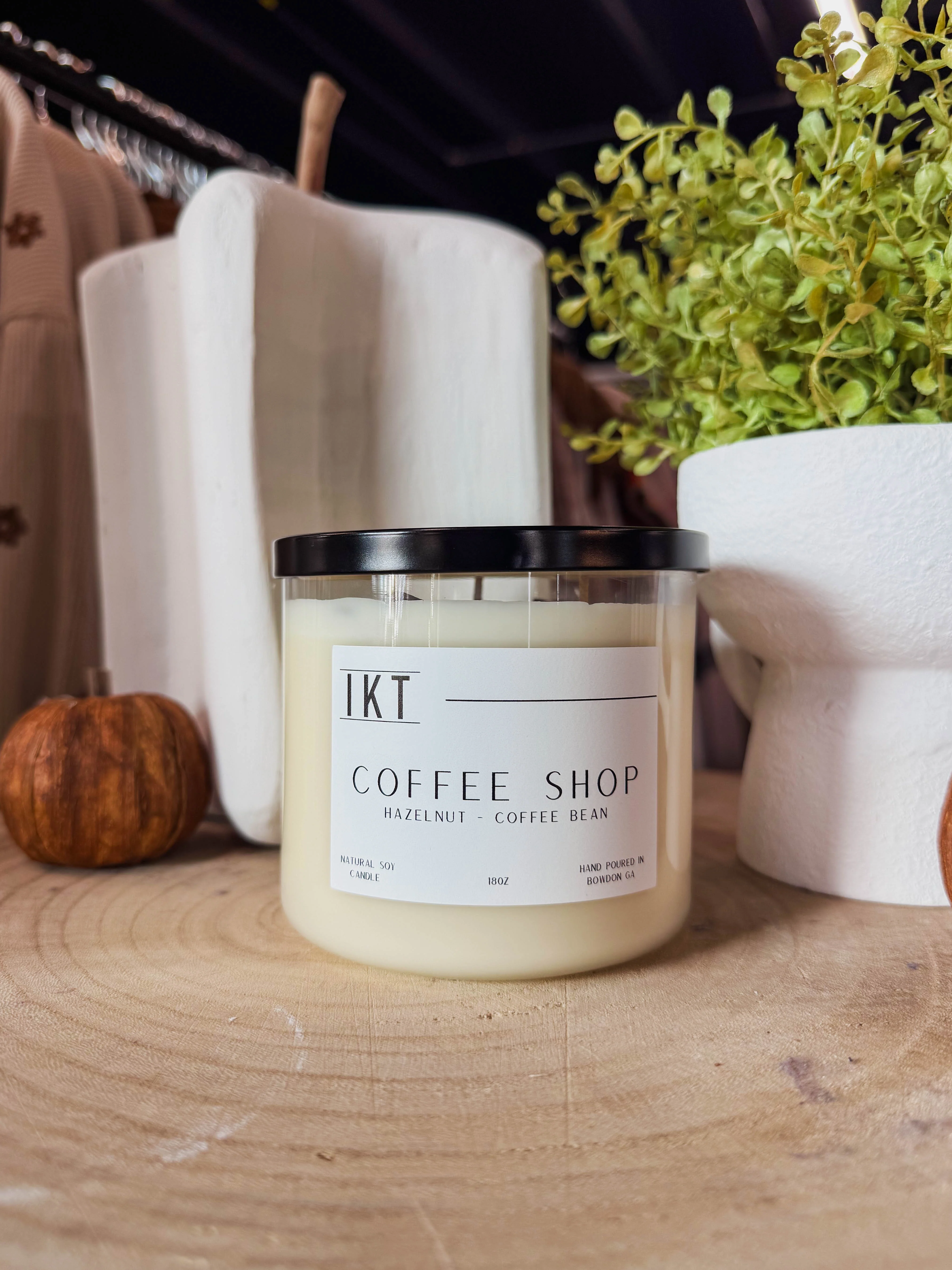 Flicker + Flame 18oz Candle-Coffee Shop