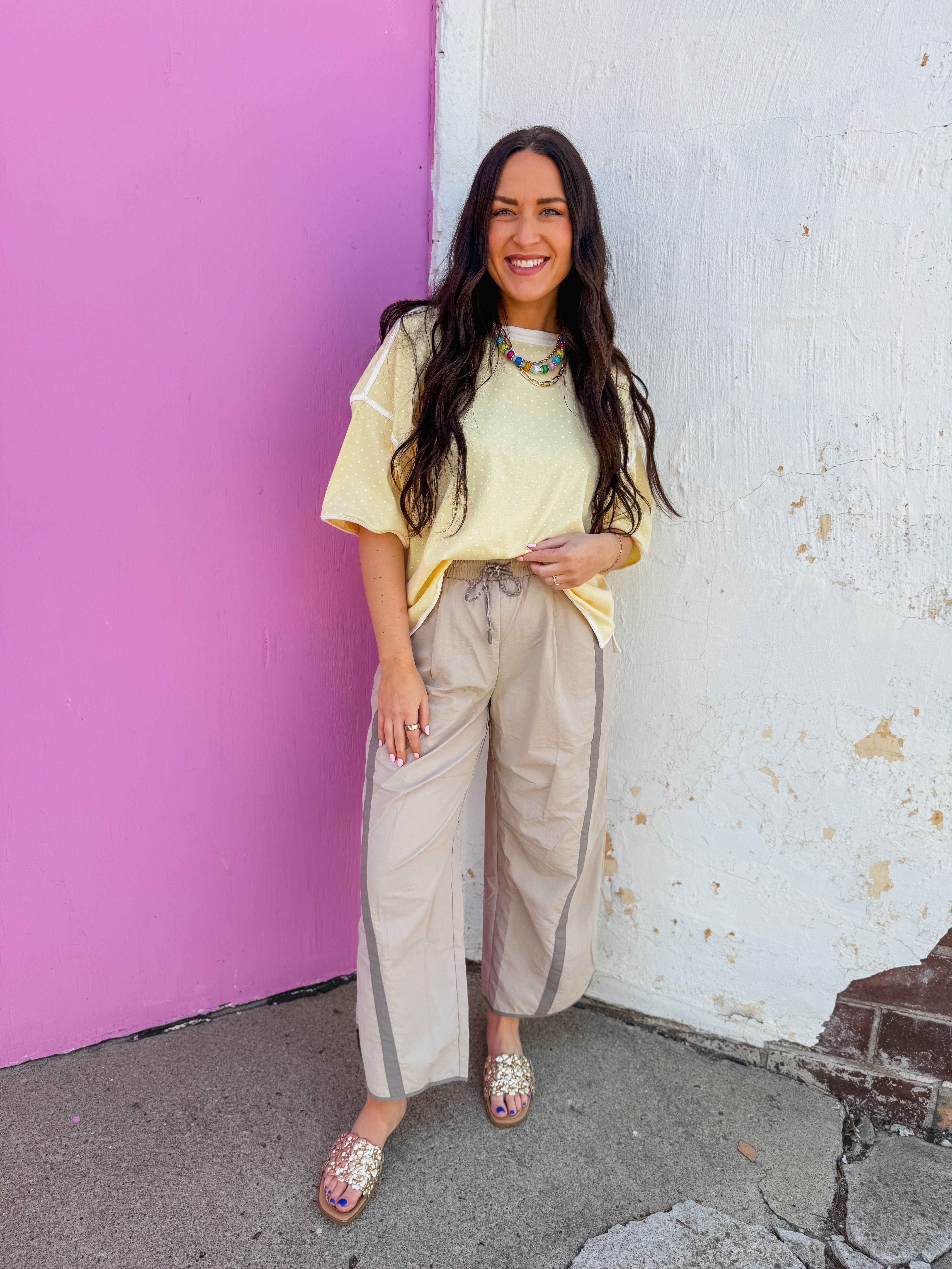 Freeform Barrel Pants-Stone - Image 3