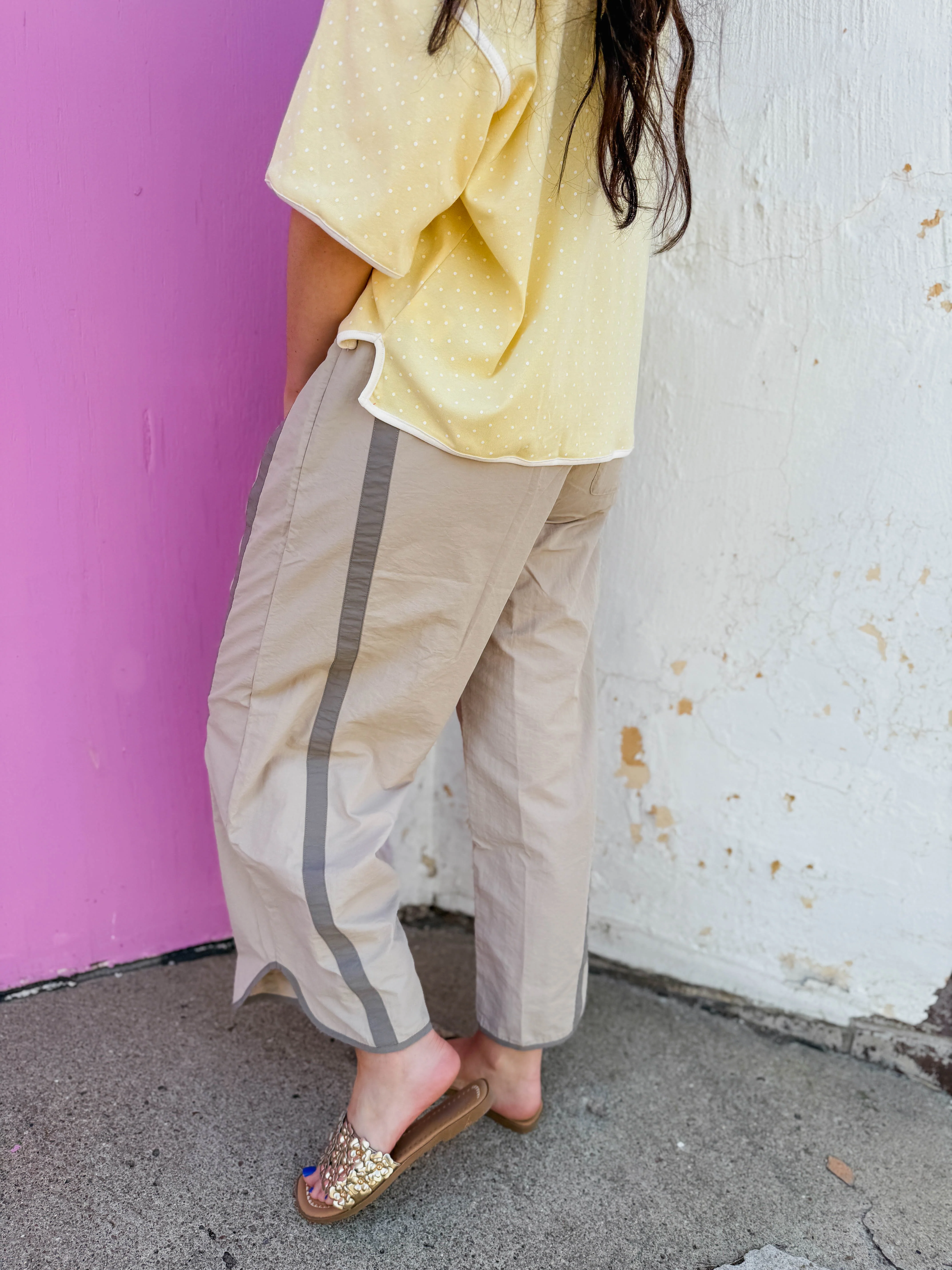 Freeform Barrel Pants-Stone - Image 6