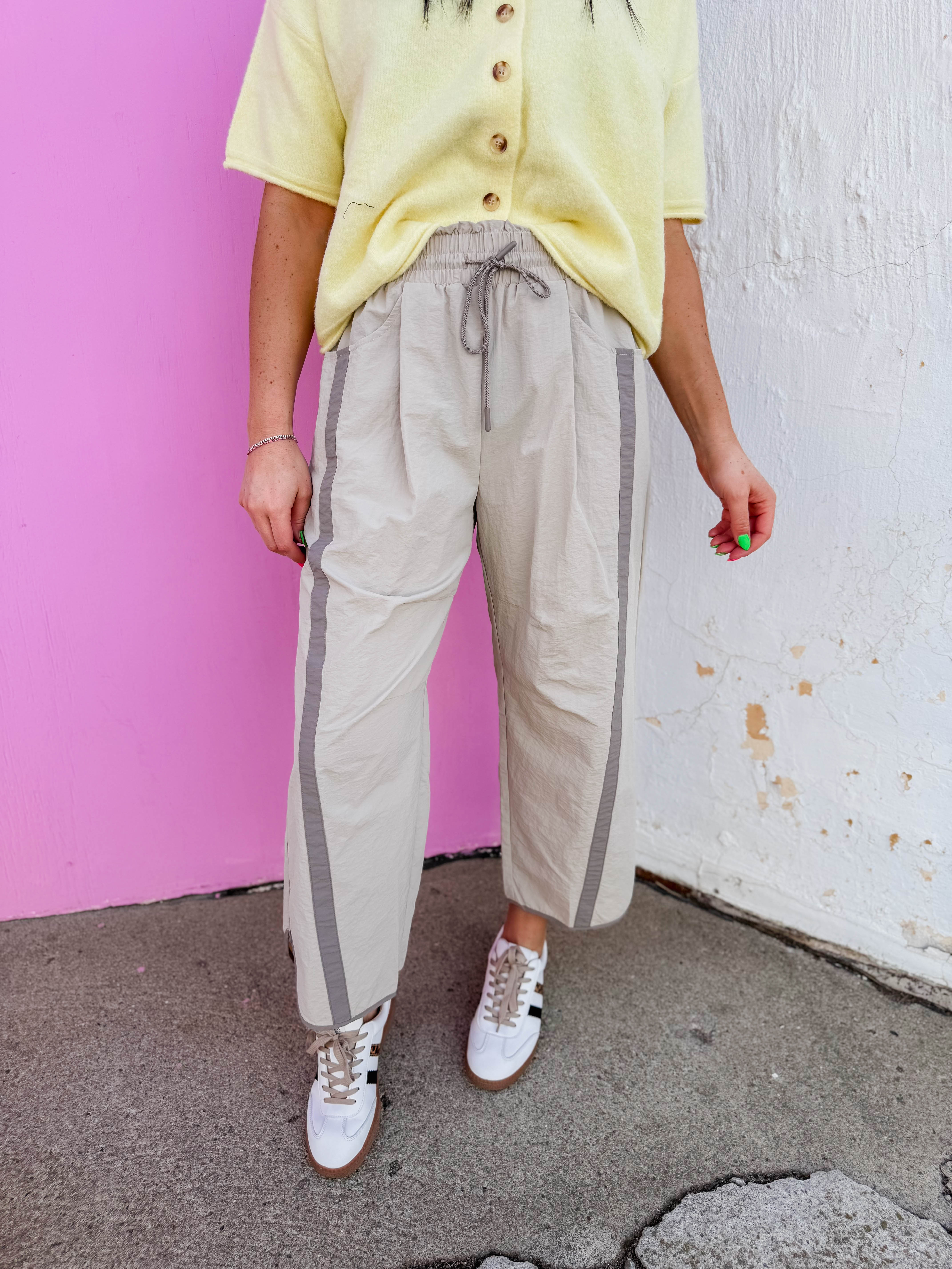 Freeform Barrel Pants-Stone - Image 7