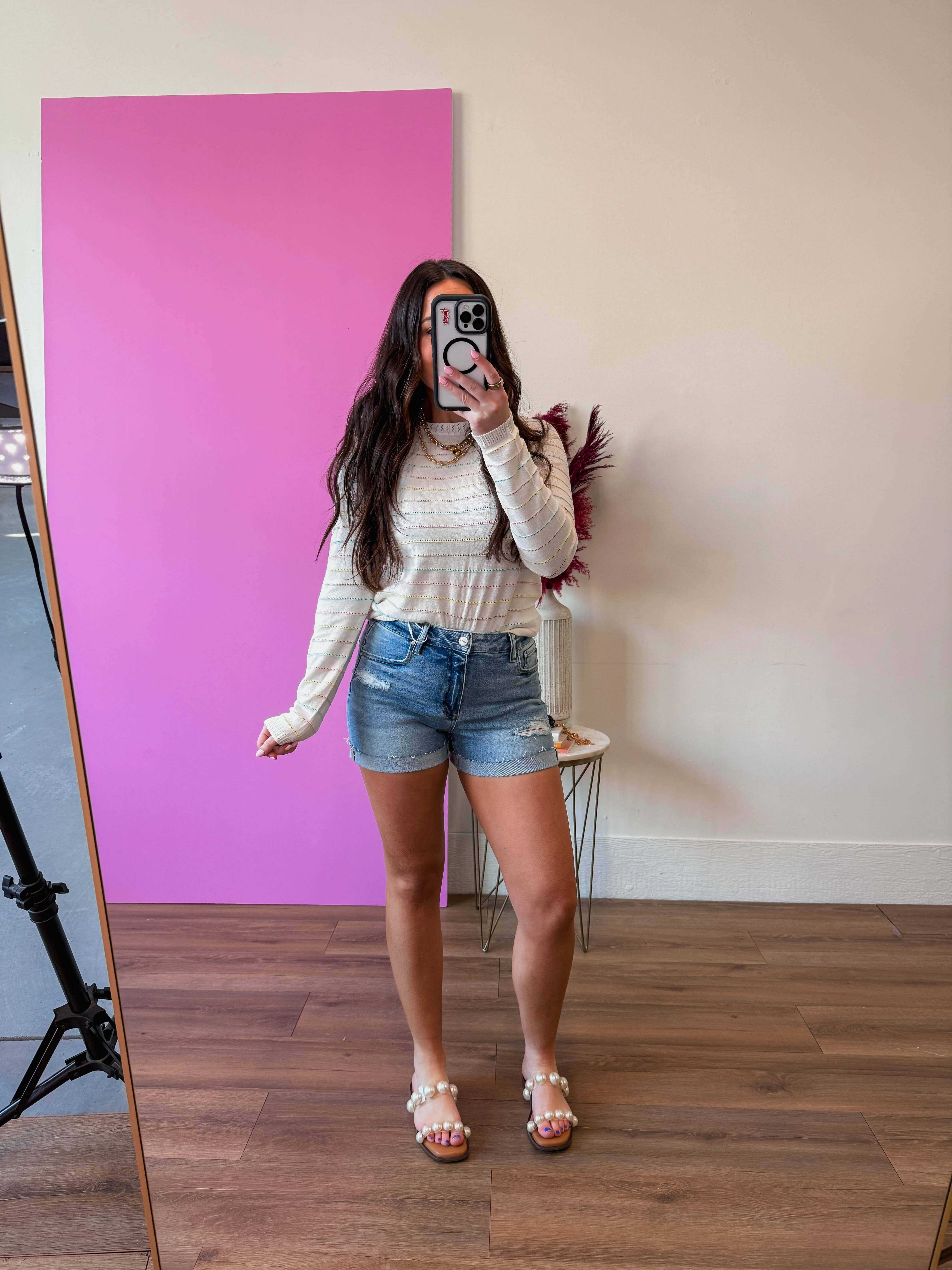 Fun In The Sun Denim Shorts - Image 9