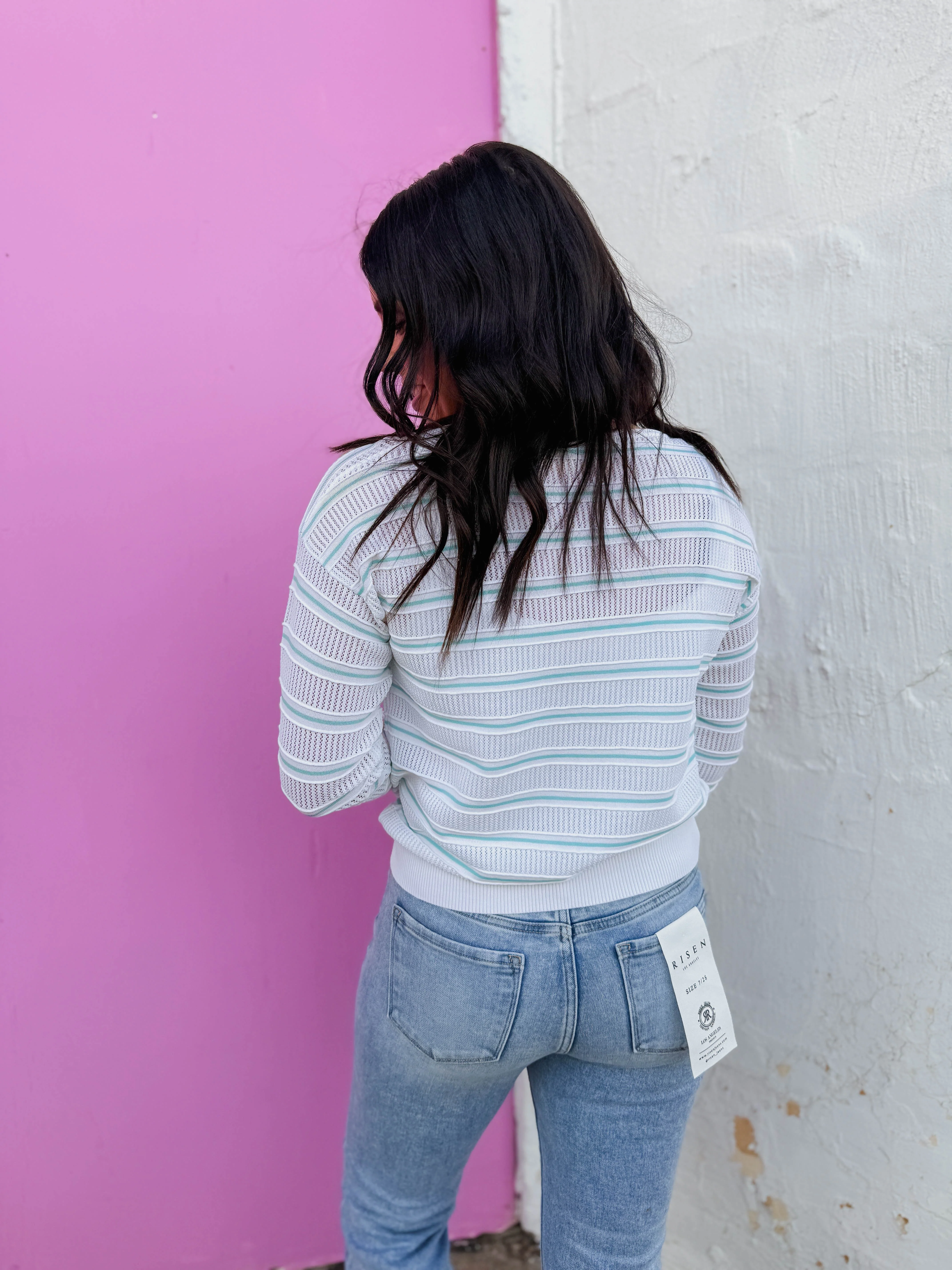 Gabi Striped Sweater - Image 8