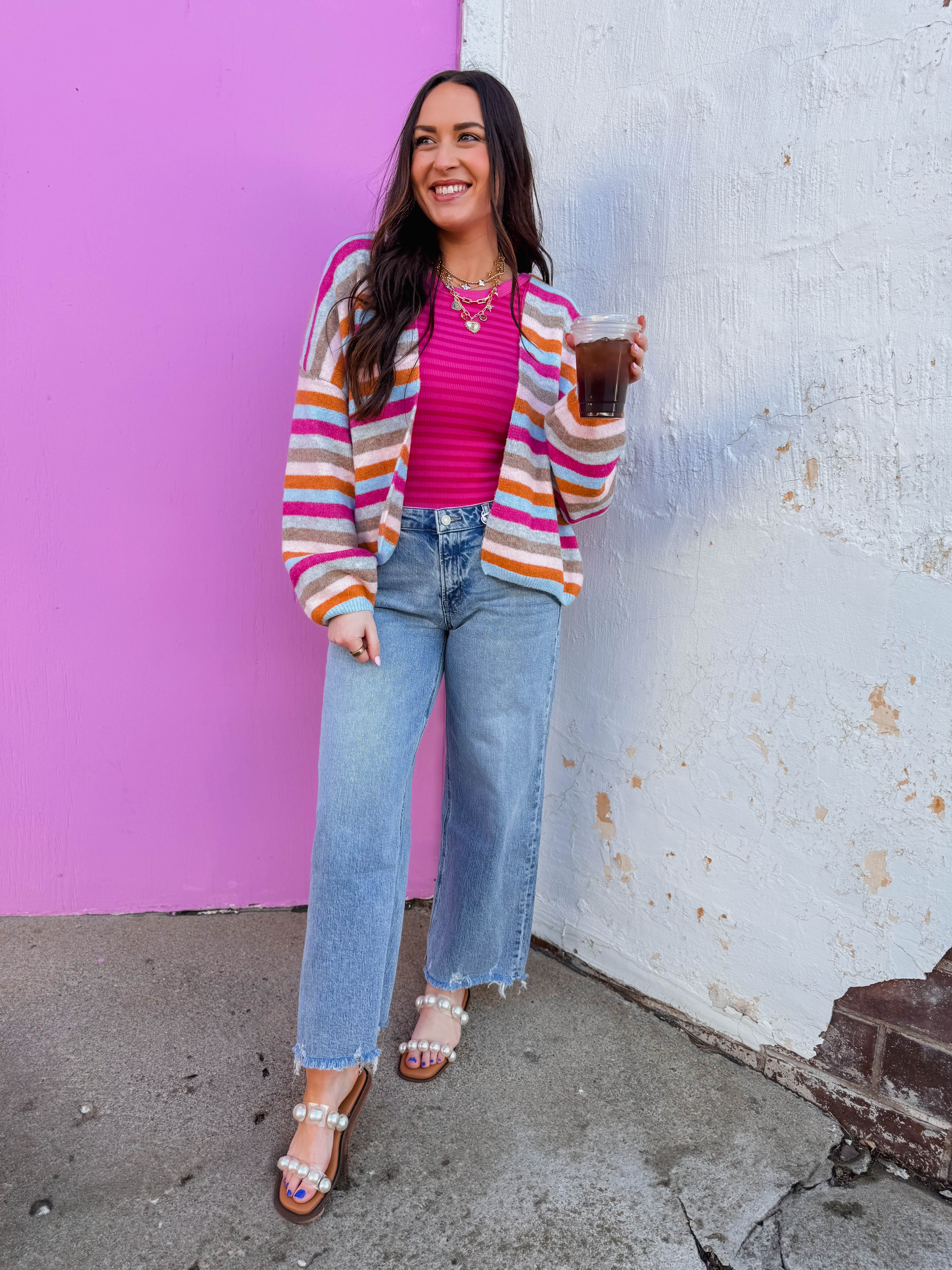 Gabrielle Mid Rise Wide Leg Jeans