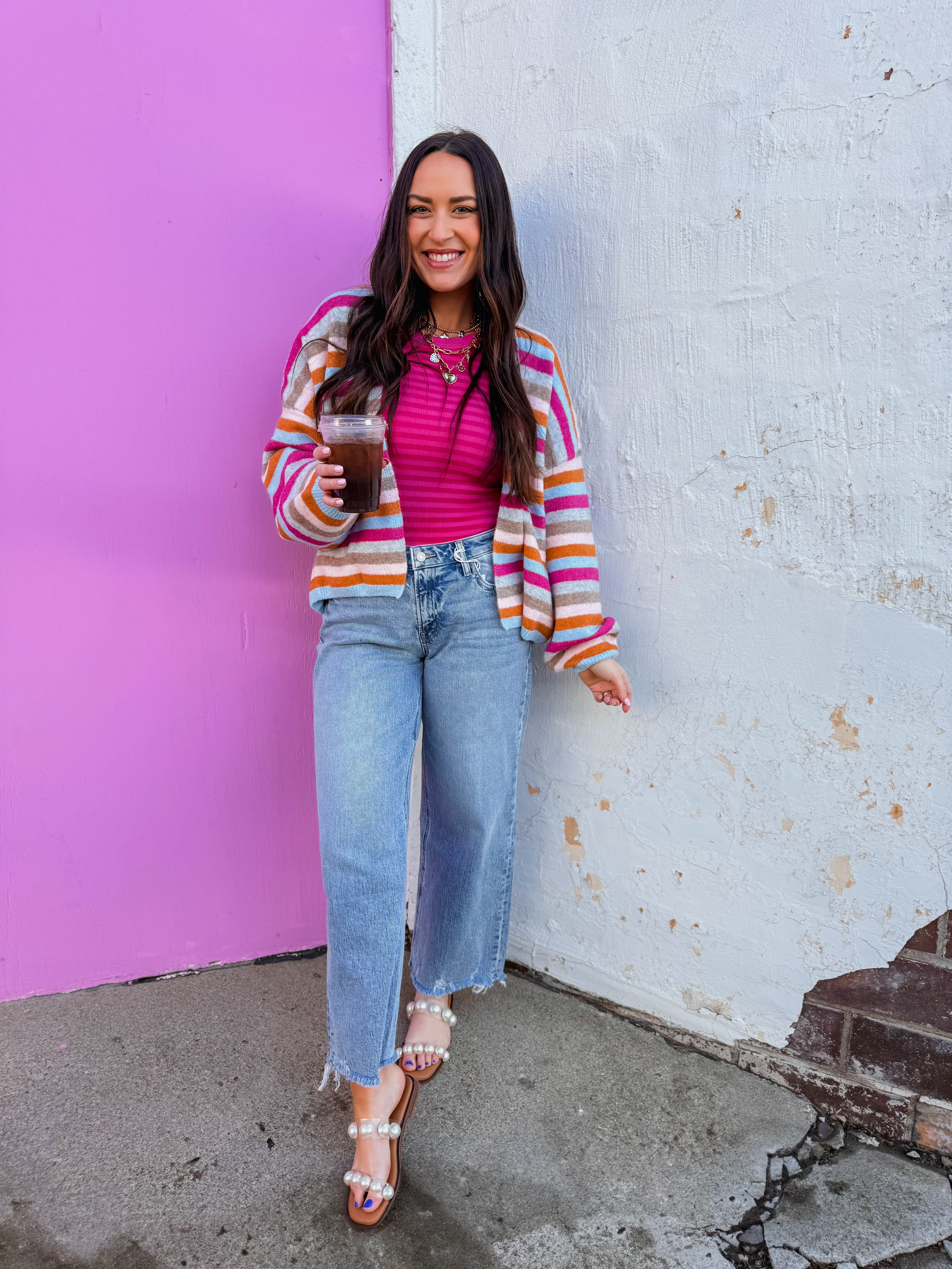 Gabrielle Mid Rise Wide Leg Jeans - Image 2