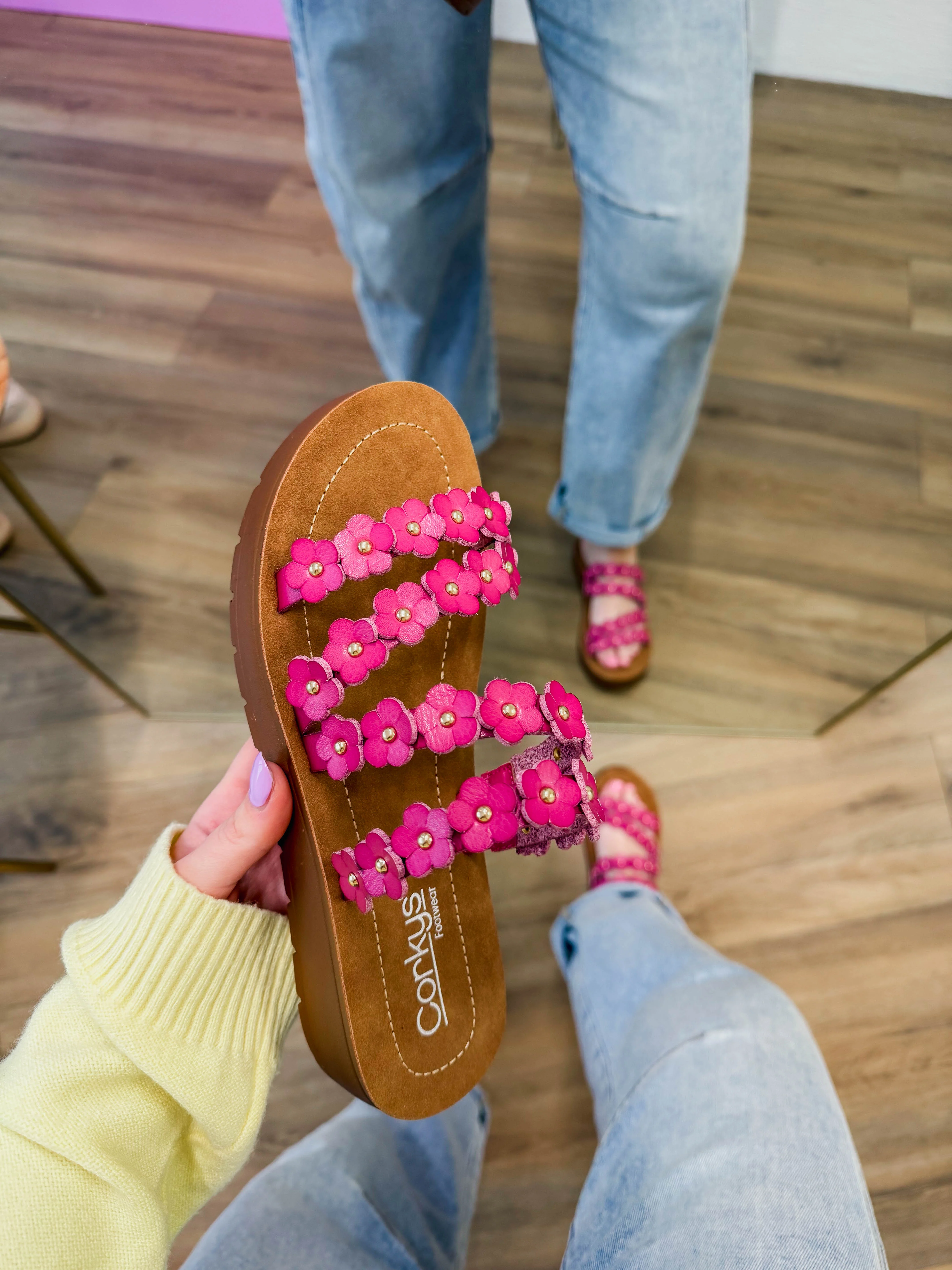 Garden Party Sandal-Pink - Image 4