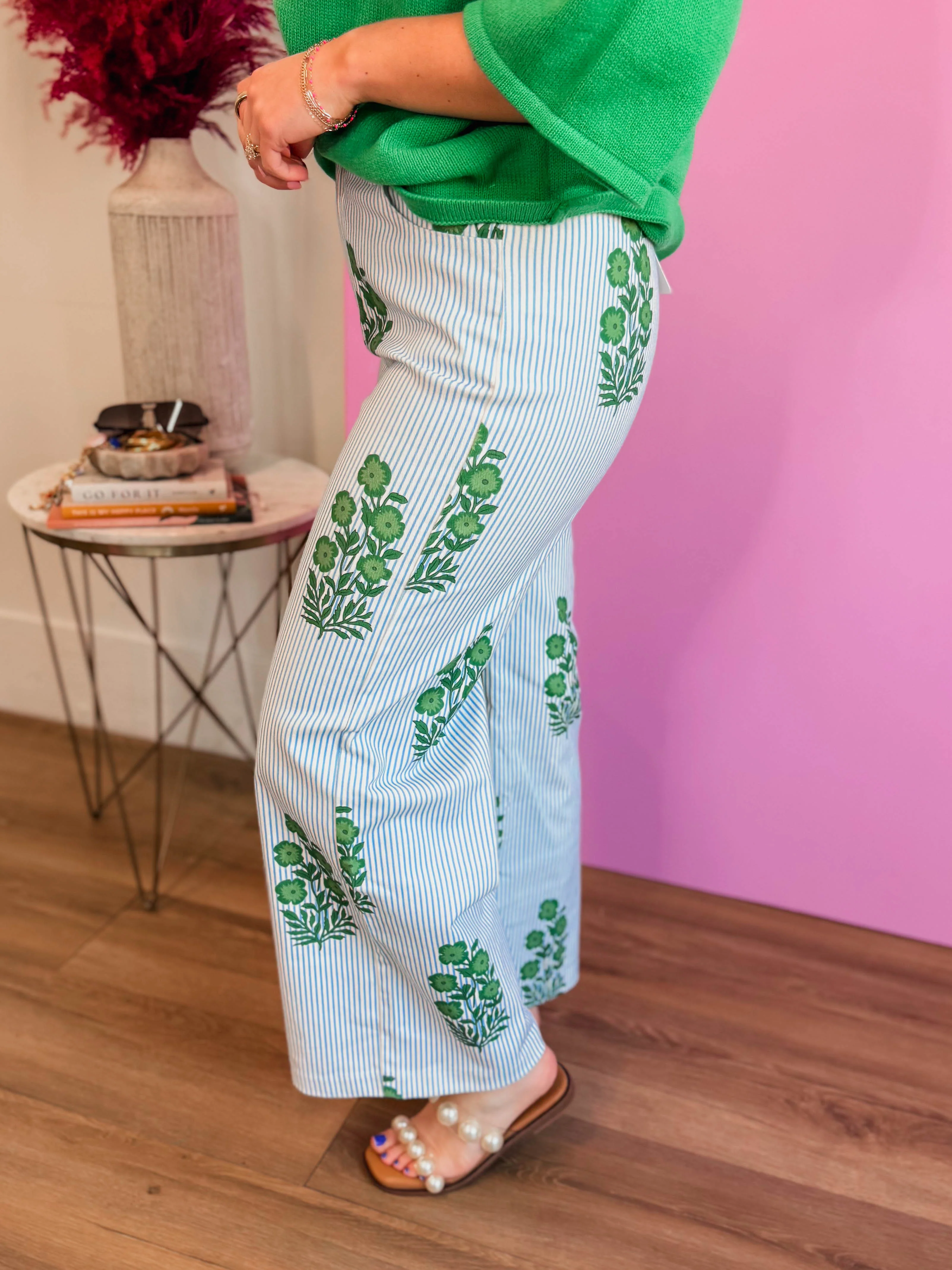 Garden Stroll Striped Pants - Image 4