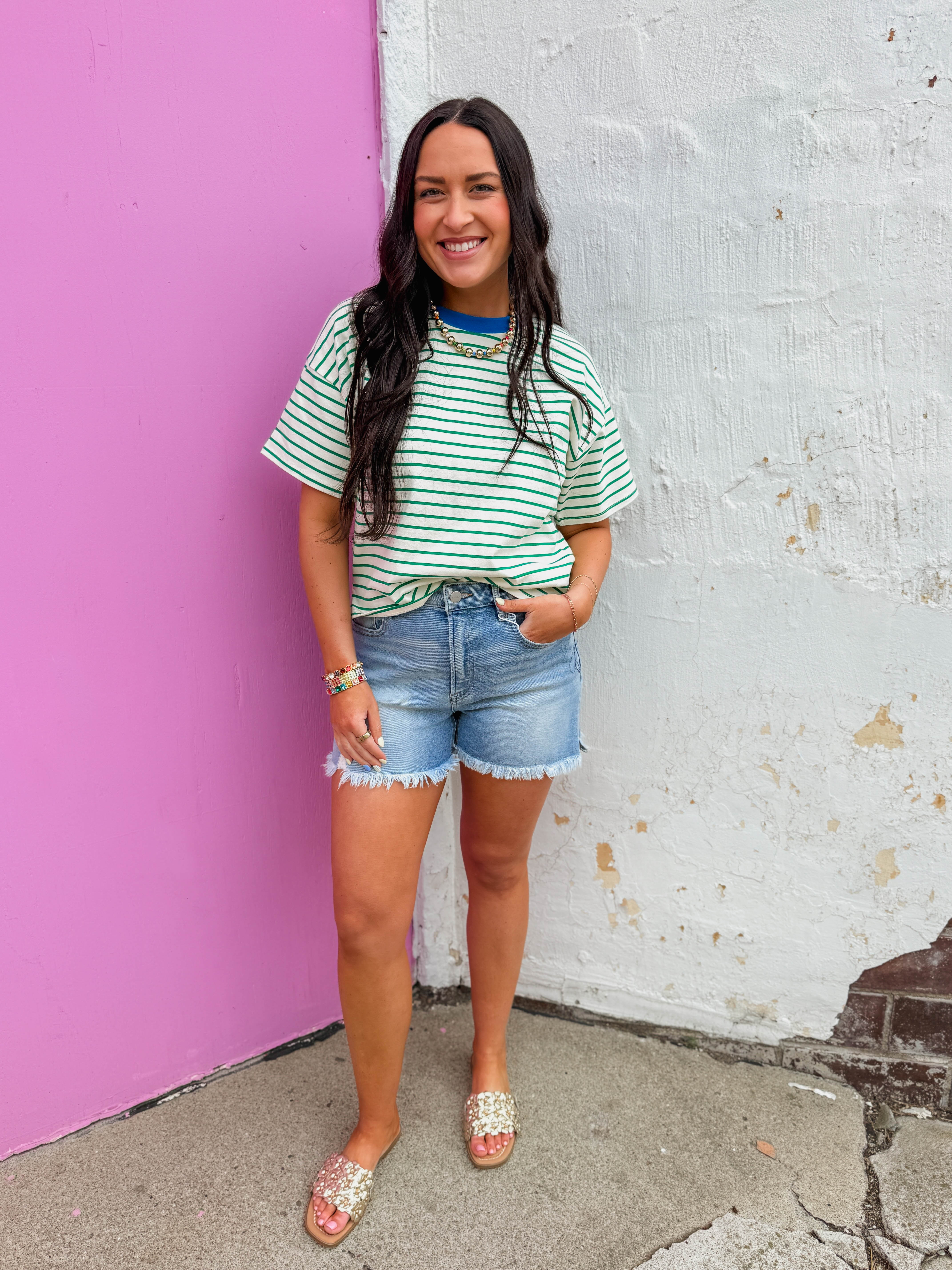 Georgia Striped Tee - Image 2