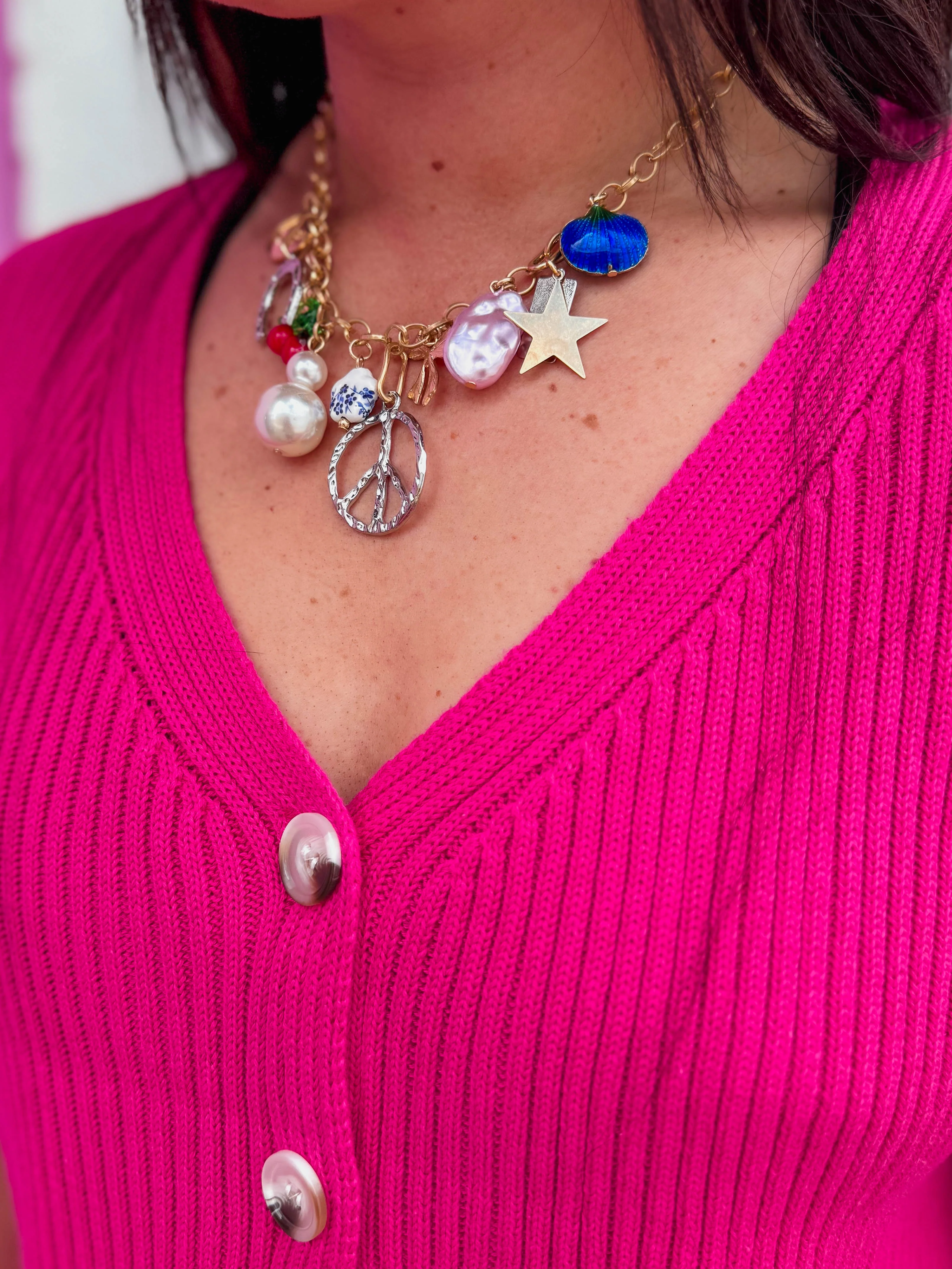 Golden Rule Charm Necklace - Image 2