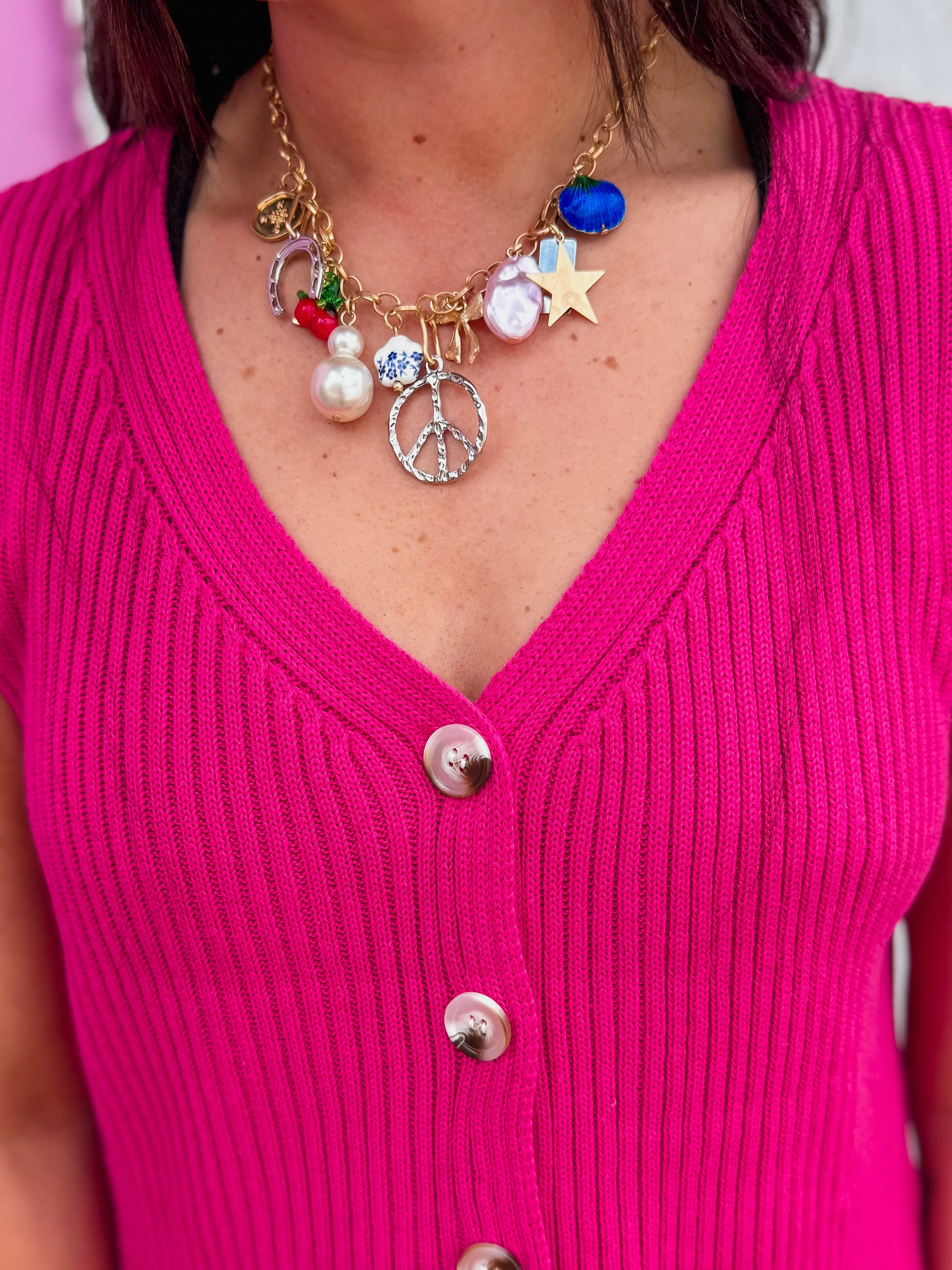 Golden Rule Charm Necklace - Image 3