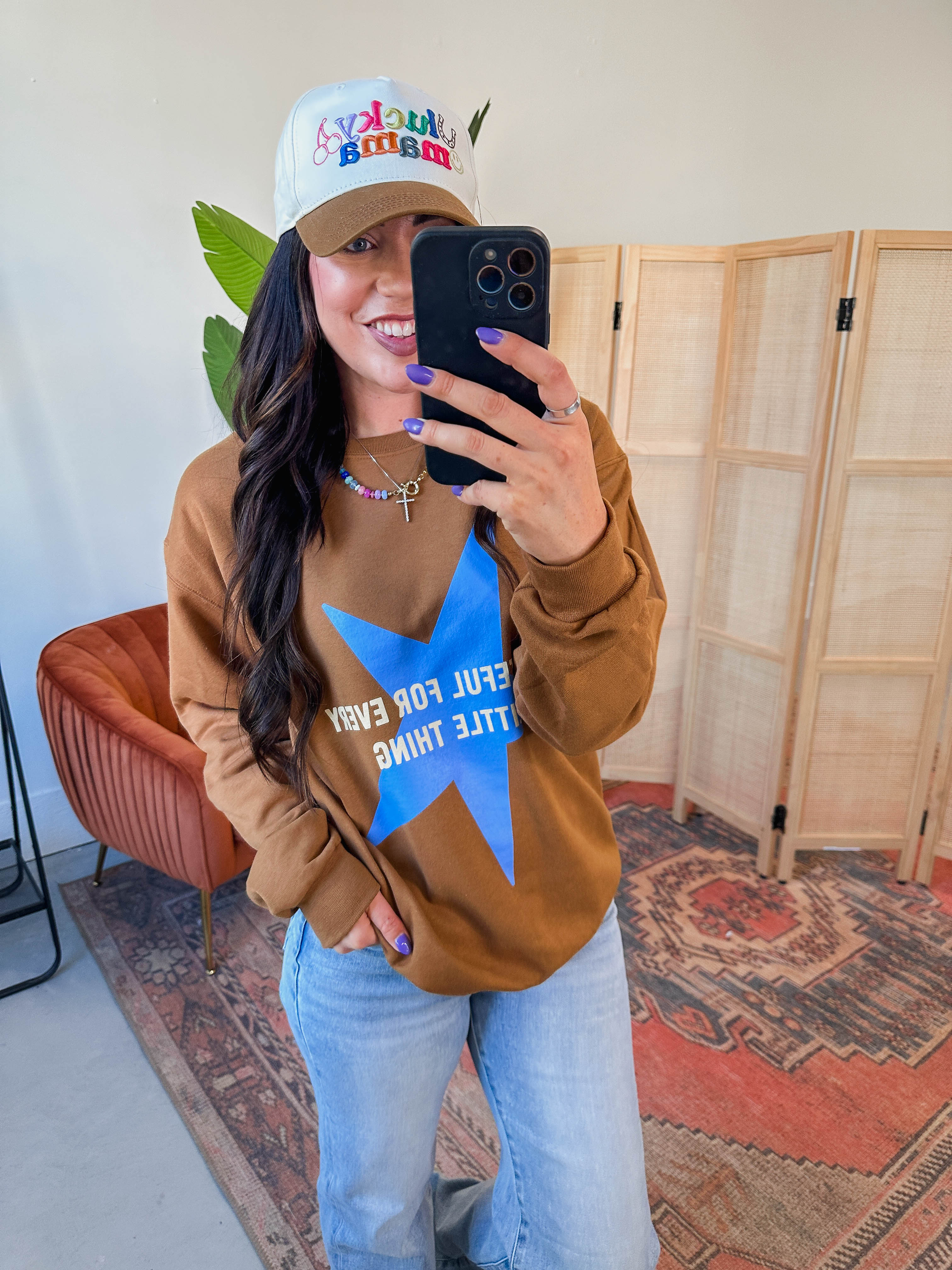 Grateful For Every Little Thing Crewneck - Image 10