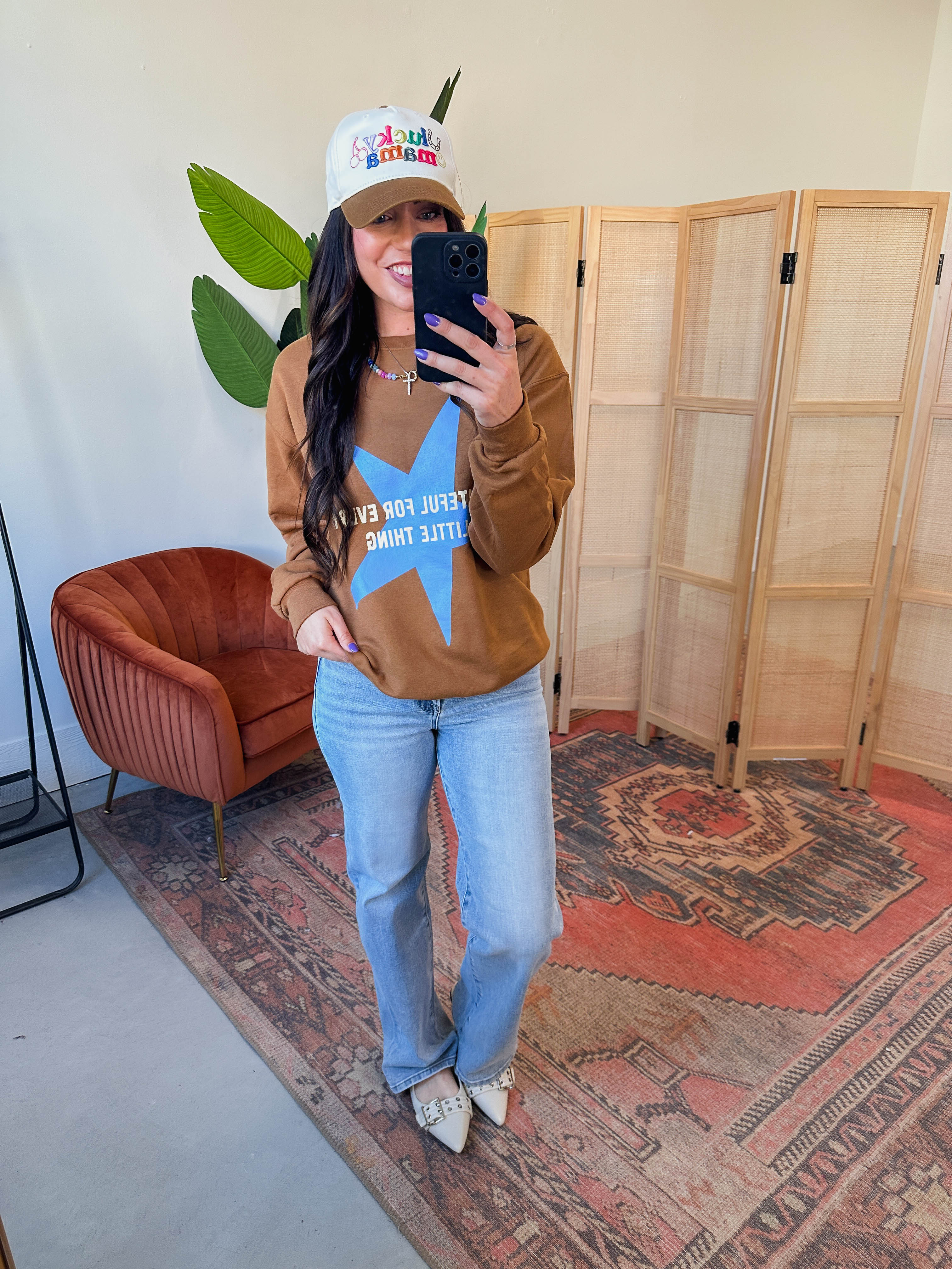 Grateful For Every Little Thing Crewneck - Image 11