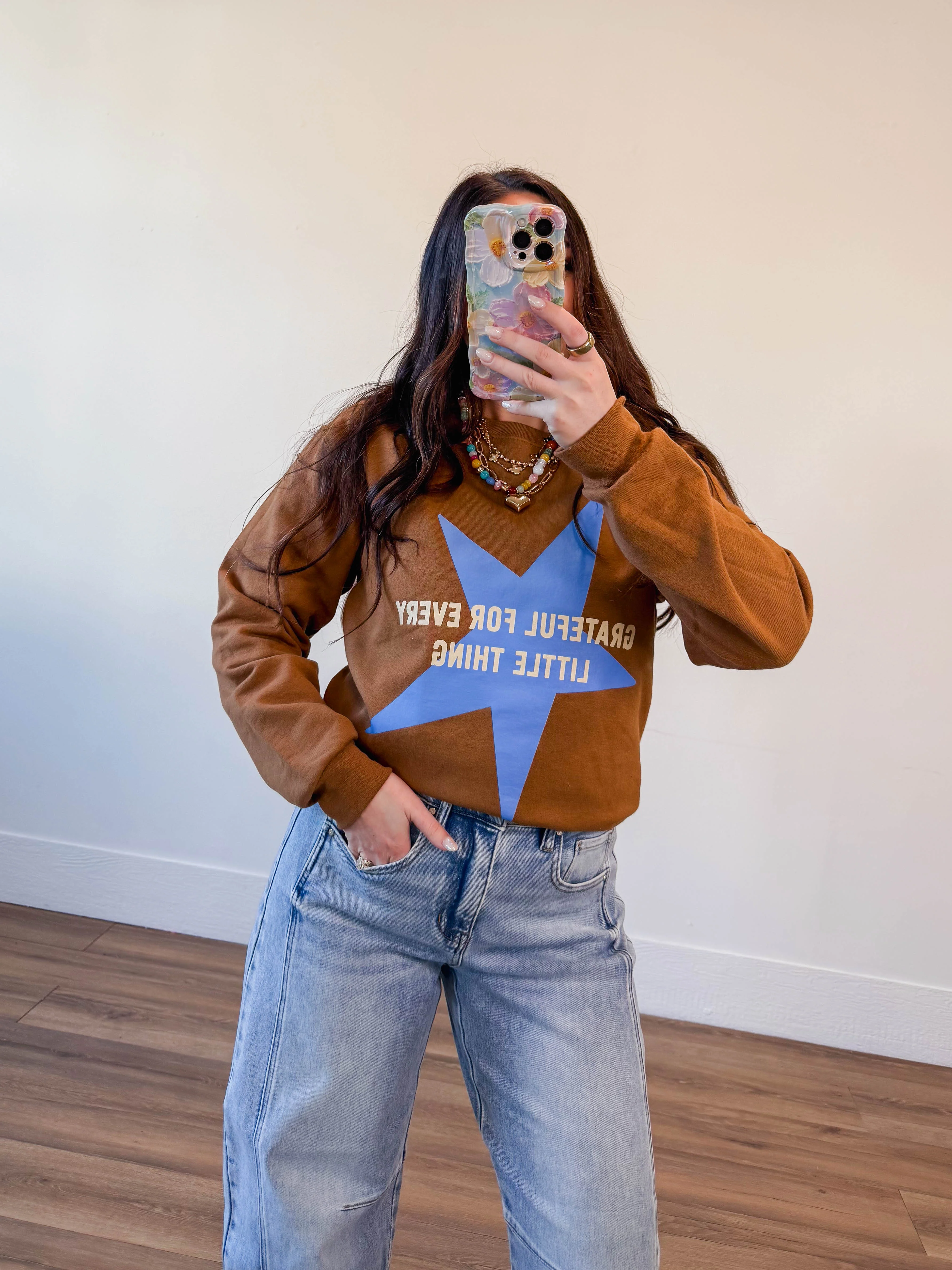Grateful For Every Little Thing Crewneck - Image 15