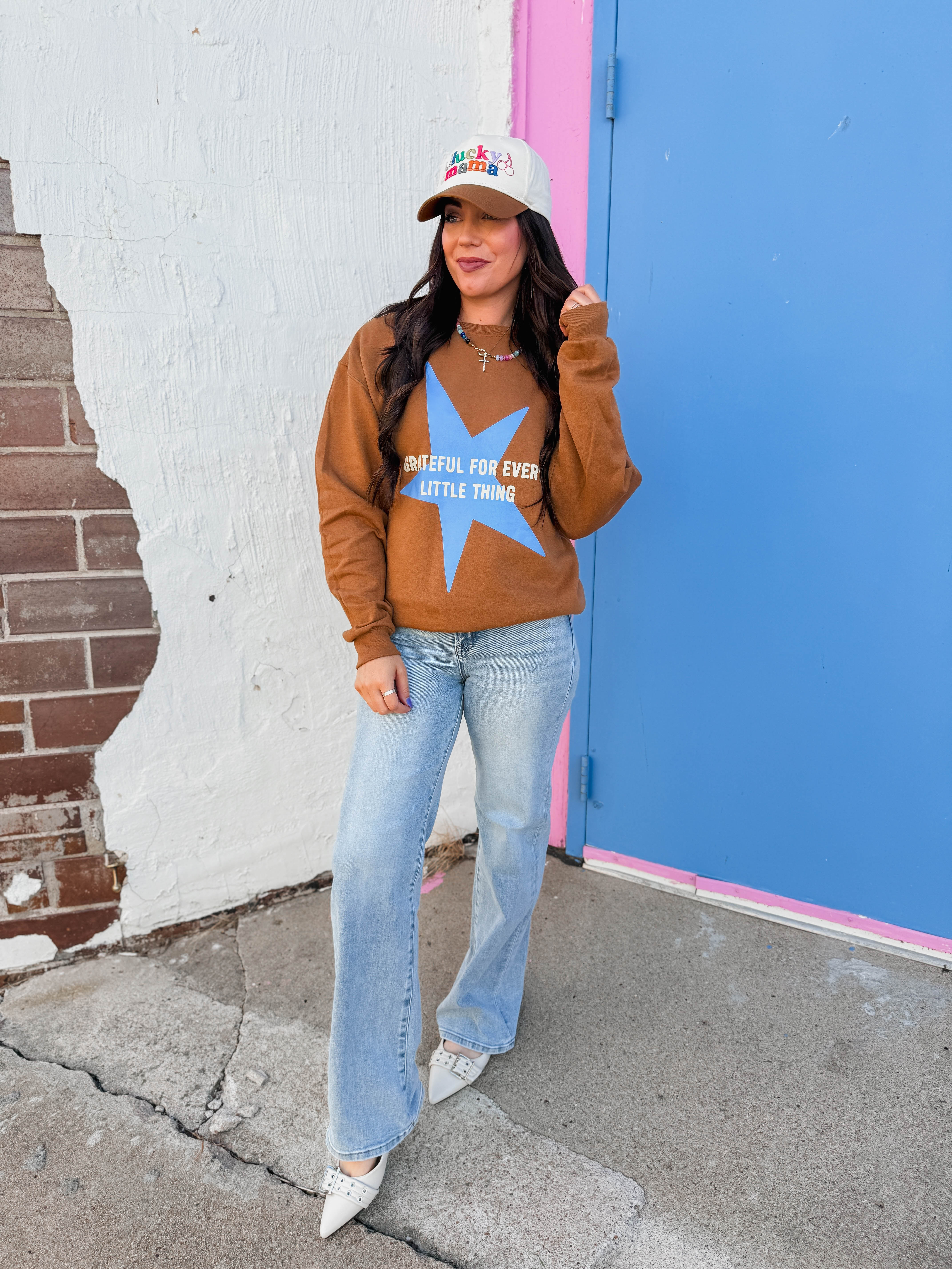 Grateful For Every Little Thing Crewneck - Image 5