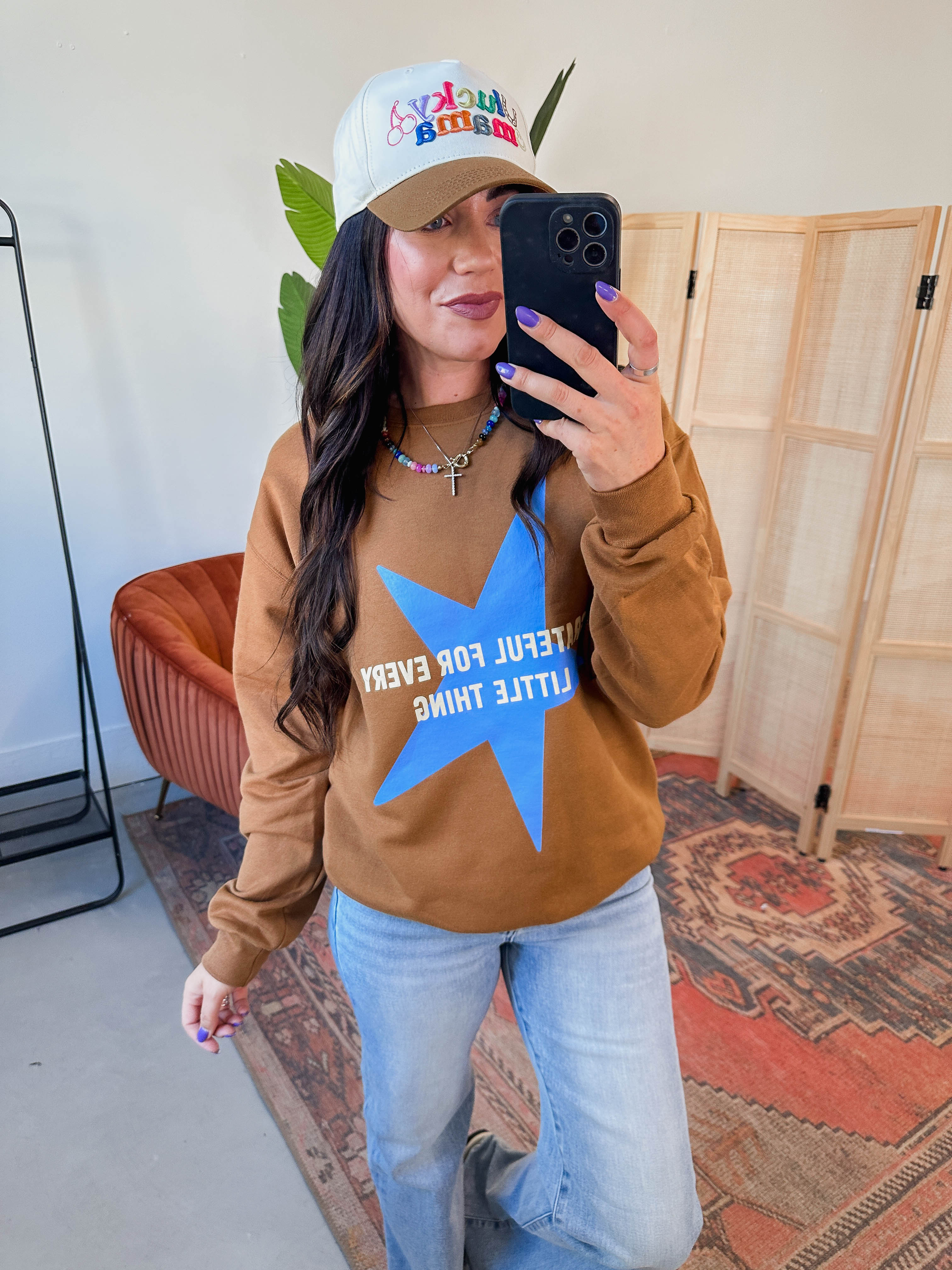 Grateful For Every Little Thing Crewneck - Image 7