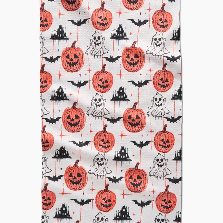 Halloween Is Here Tea Towel-Geometry - Image 3