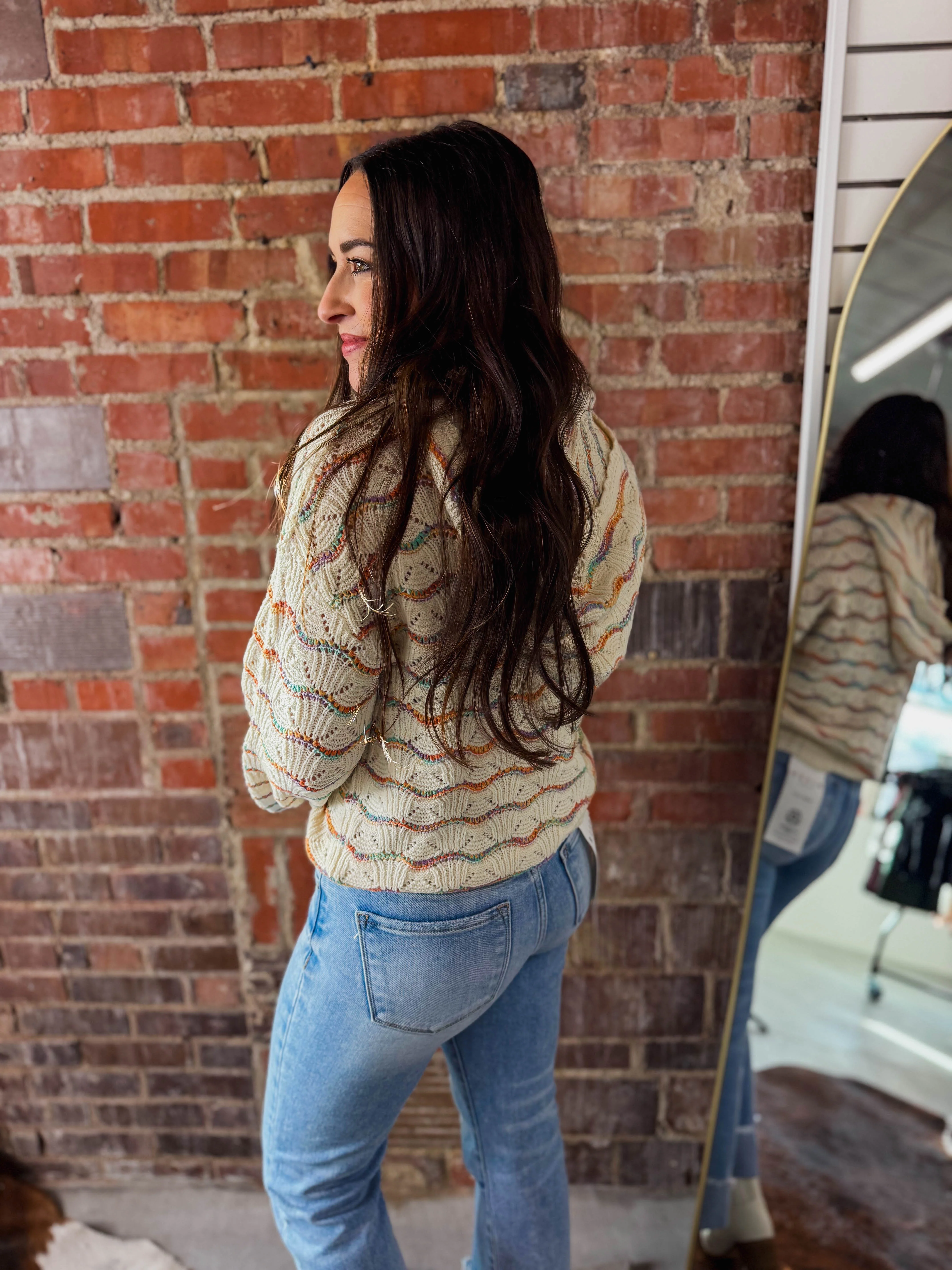 Happy Hues Hooded Sweater - Image 13