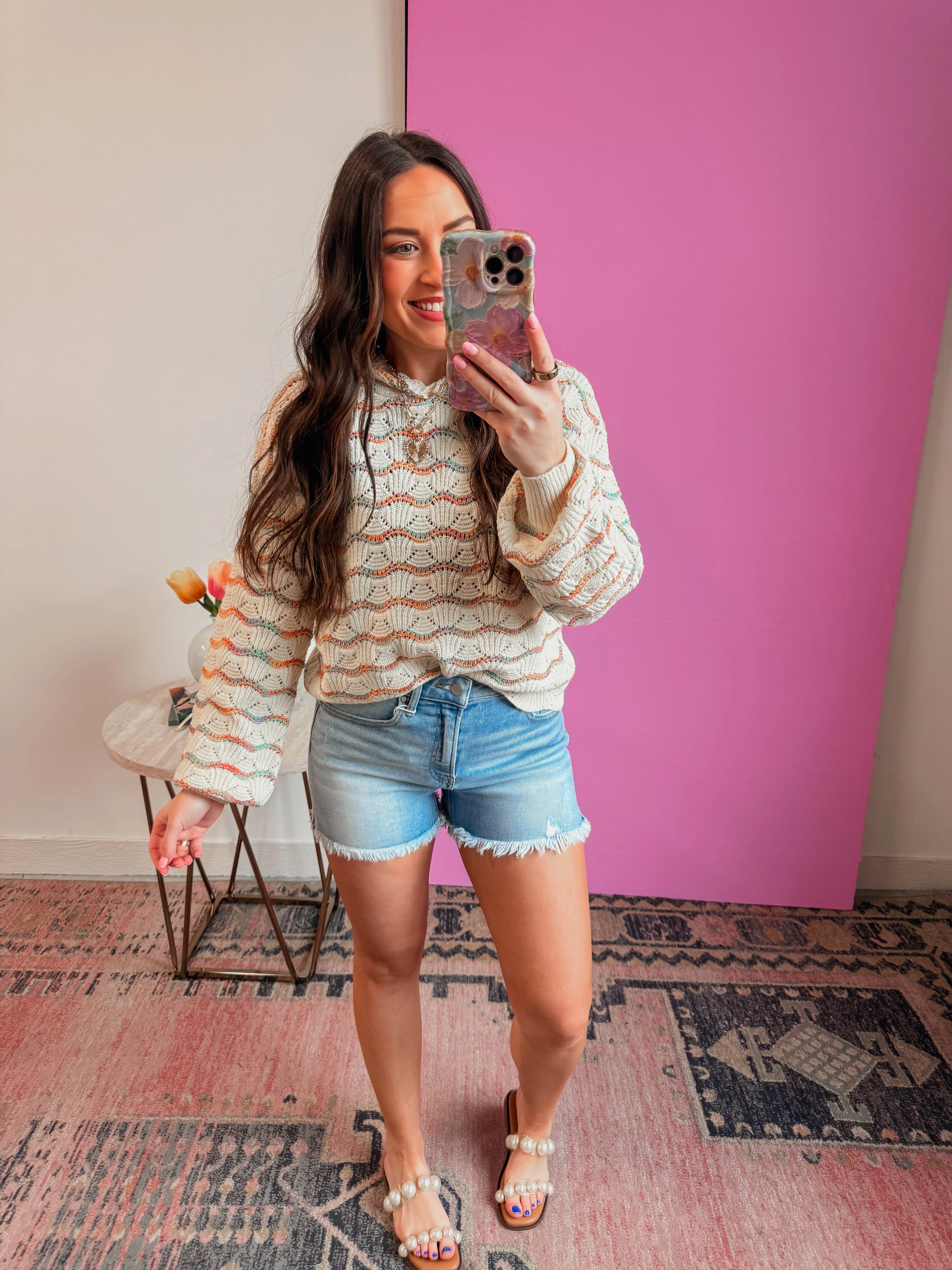 Happy Hues Hooded Sweater - Image 6