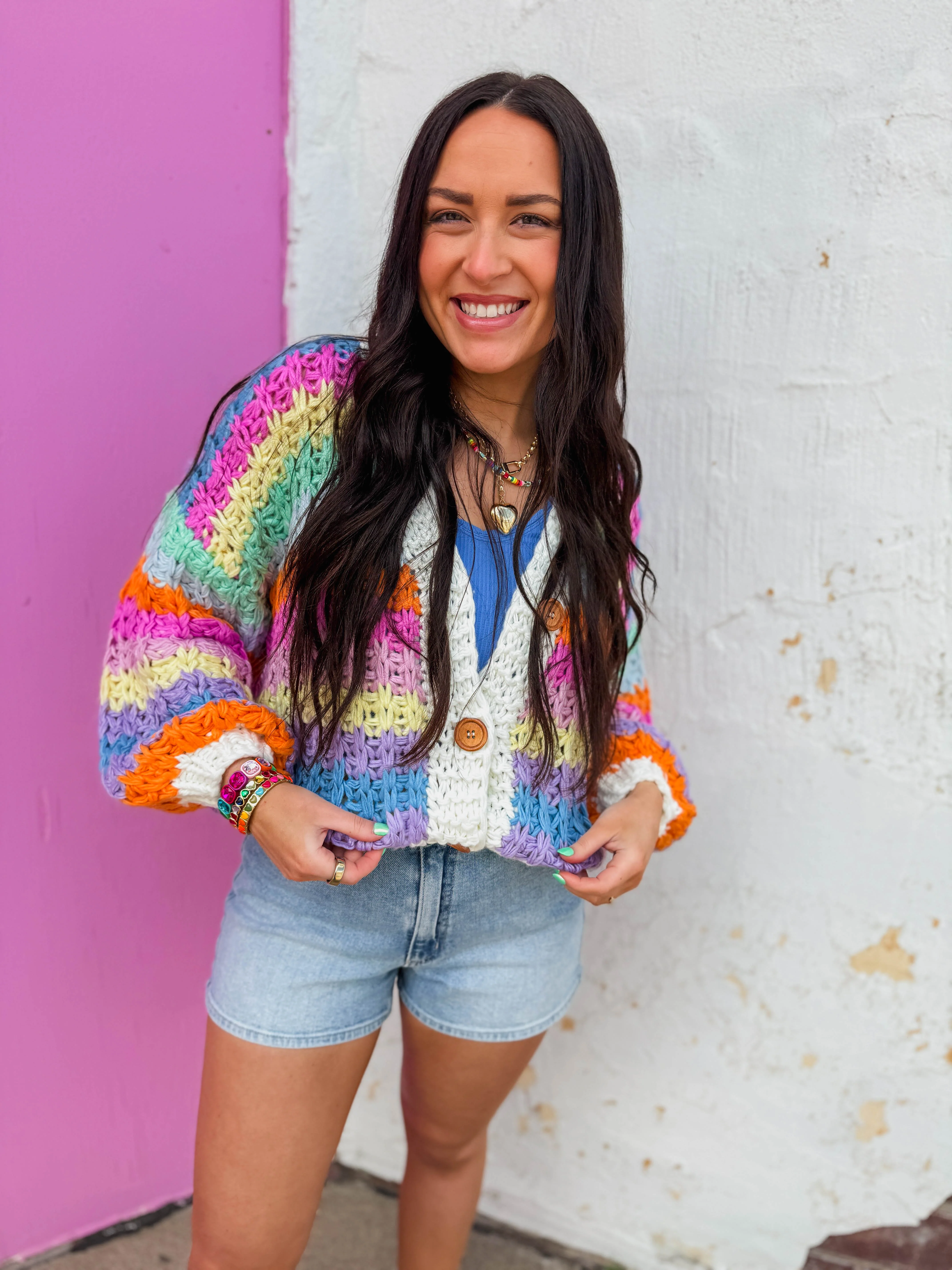 Happy Mix Cardigan - Image 25