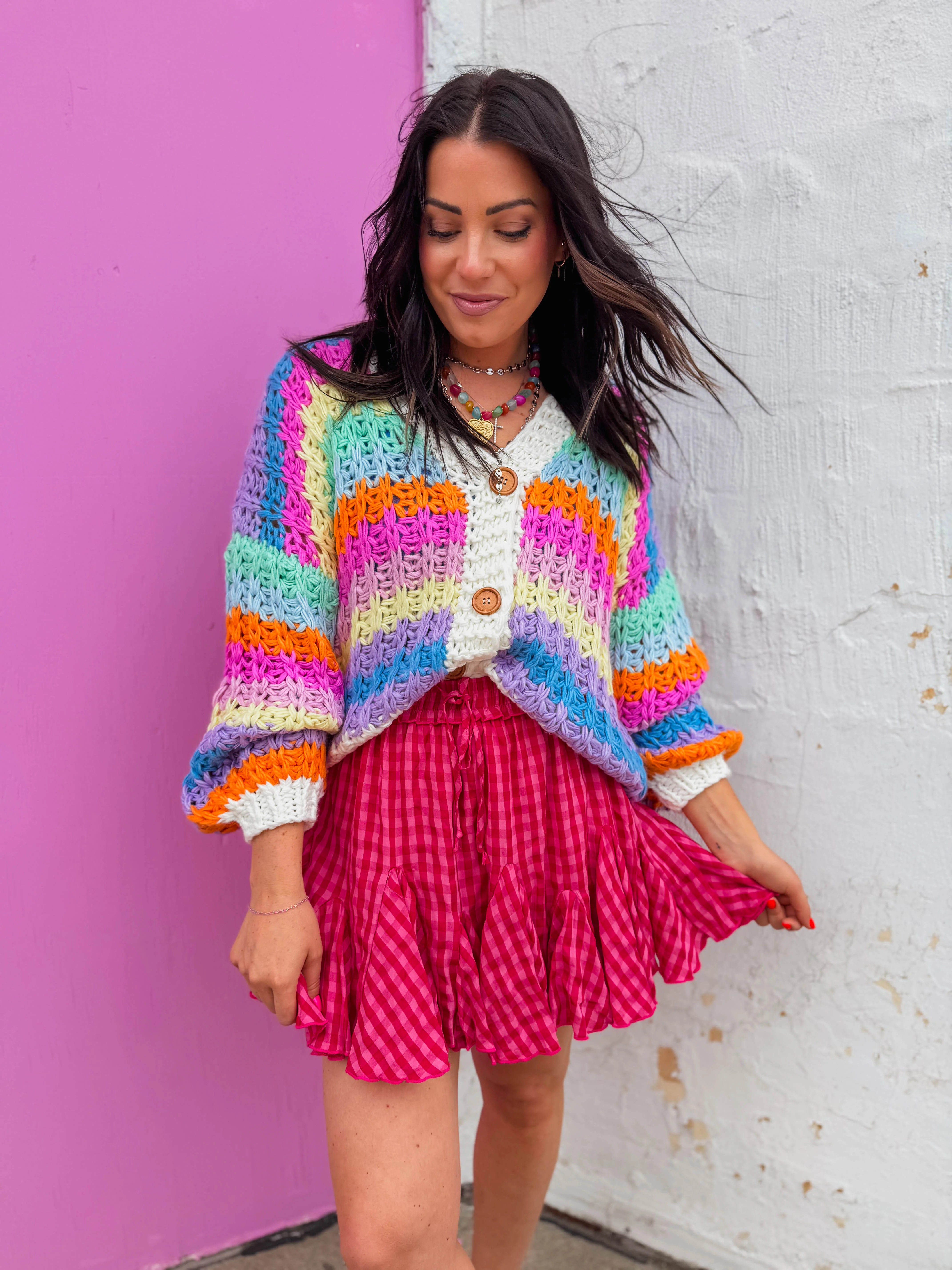 Happy Mix Cardigan - Image 37