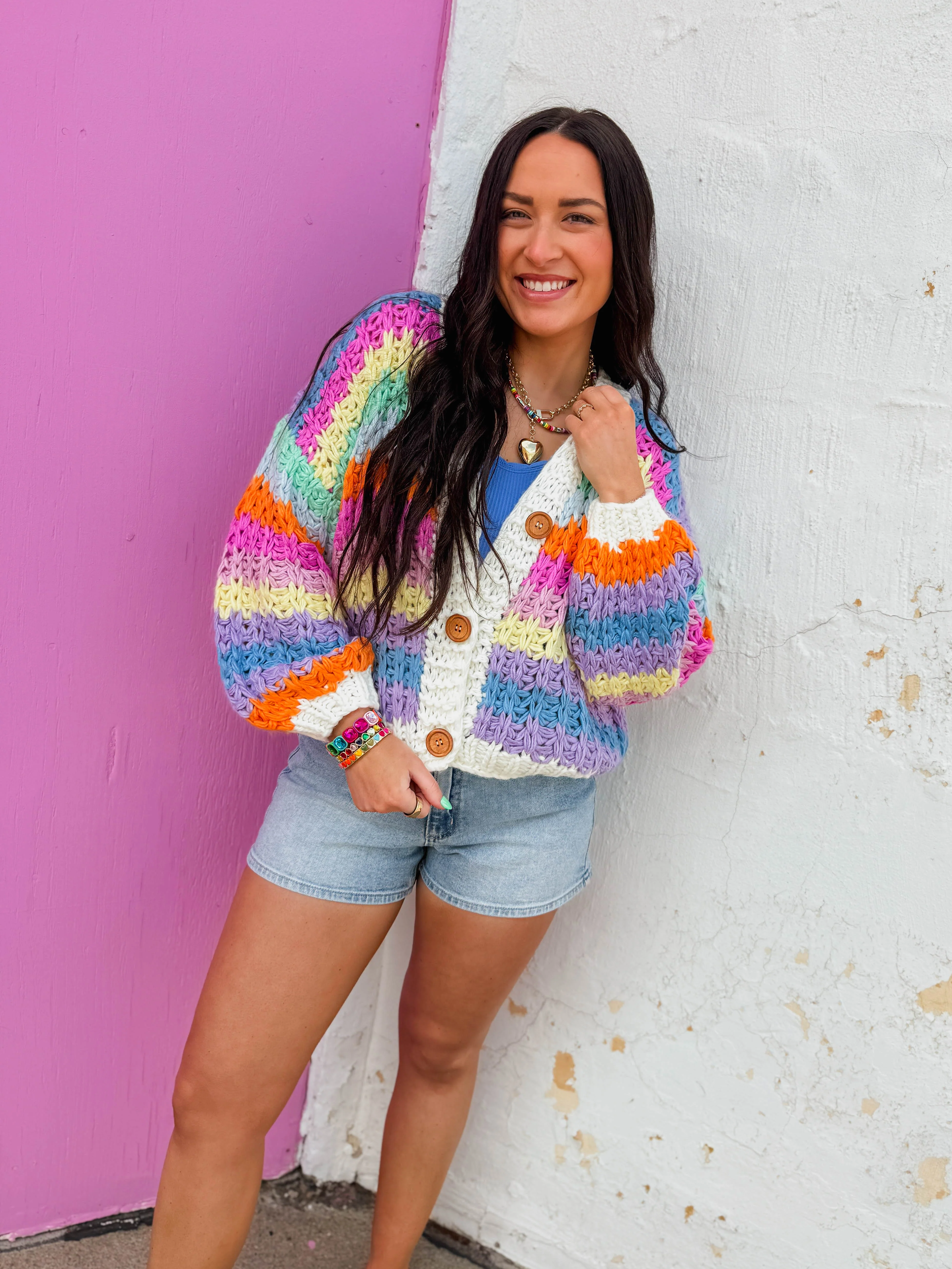 Happy Mix Cardigan - Image 5